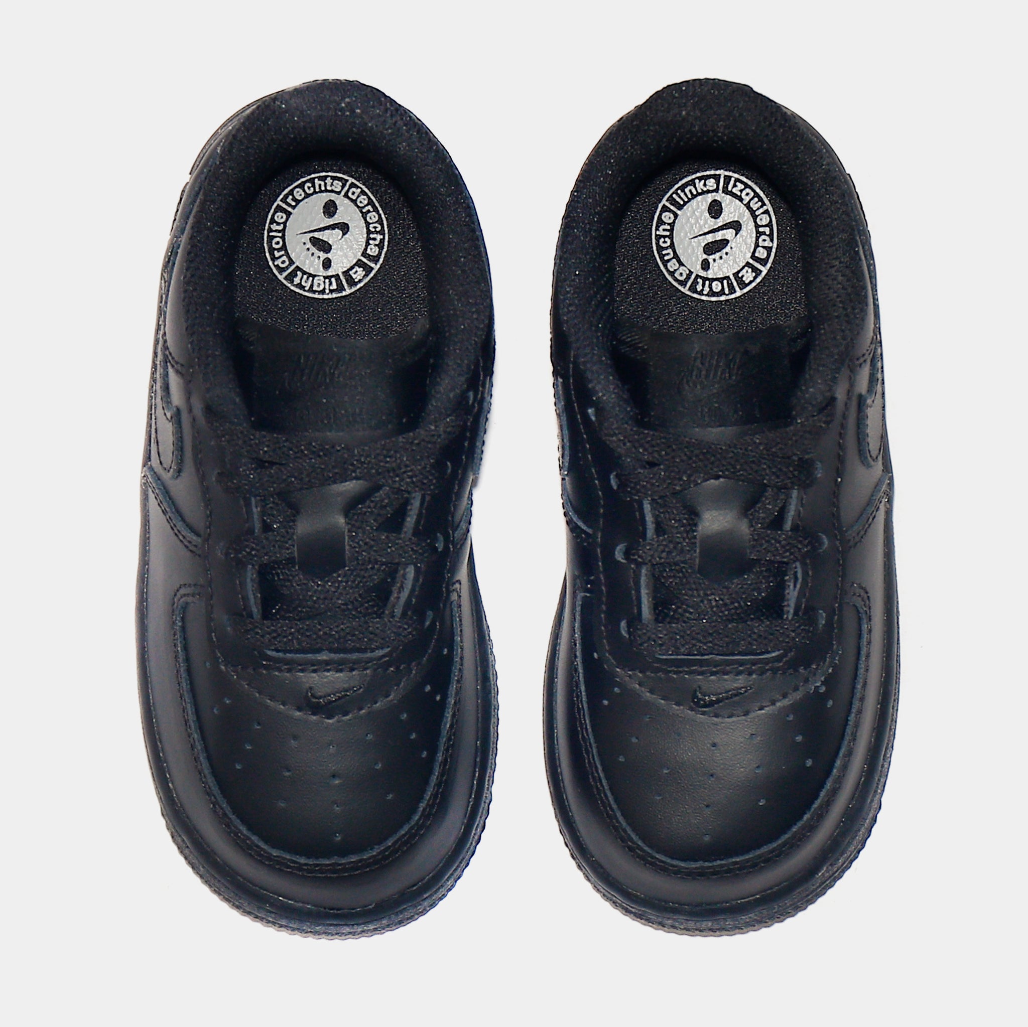 Baby black air outlet force ones