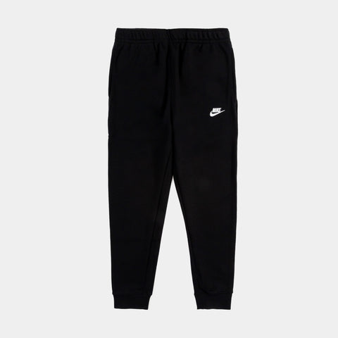 Club Palace Shoe Joggers – Nike Mens Sportswear BV2671-010 Black Fleece Pants