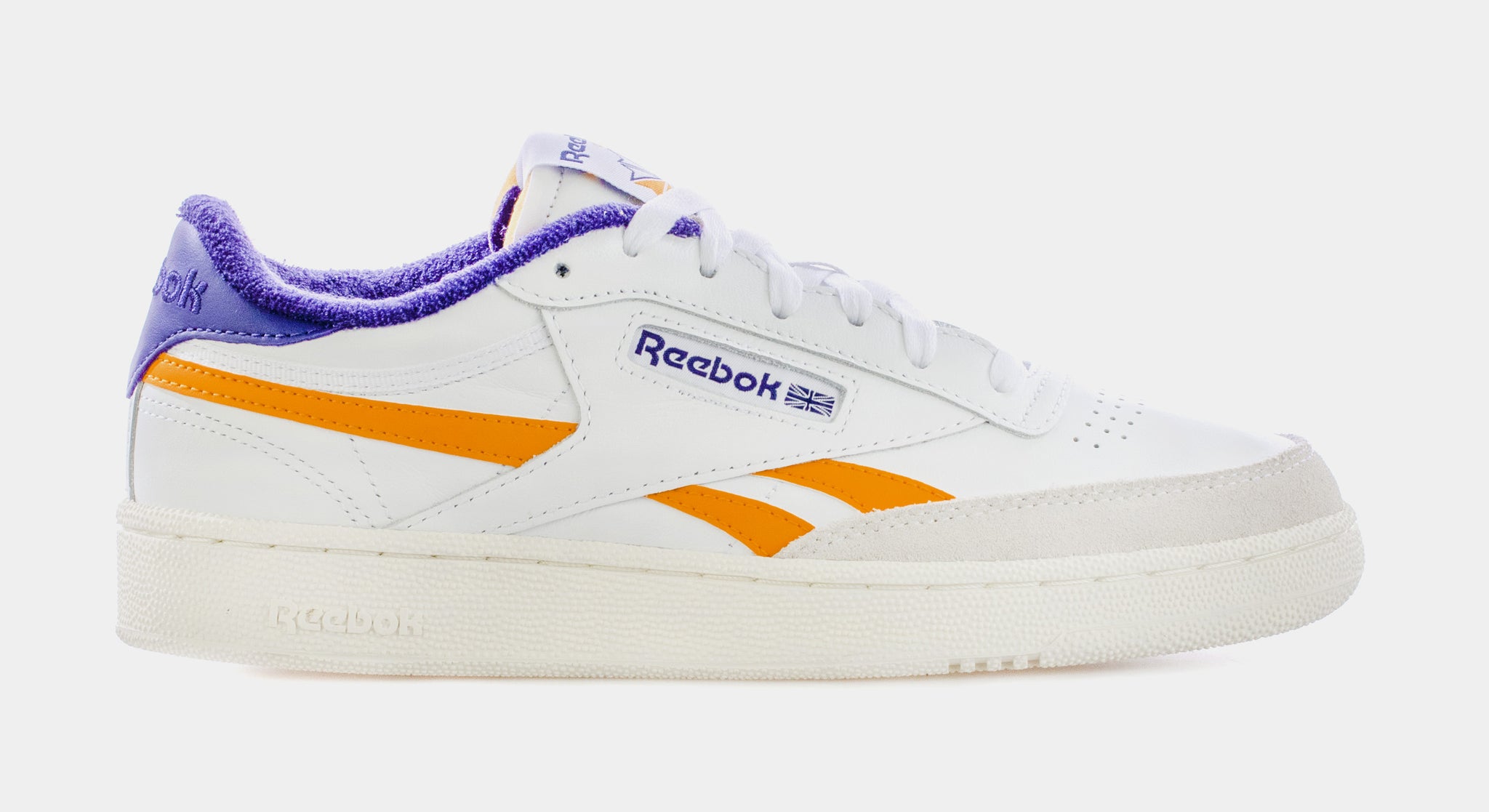 Reebok Club C Revenge Mens Lifestyle Shoes White Purple