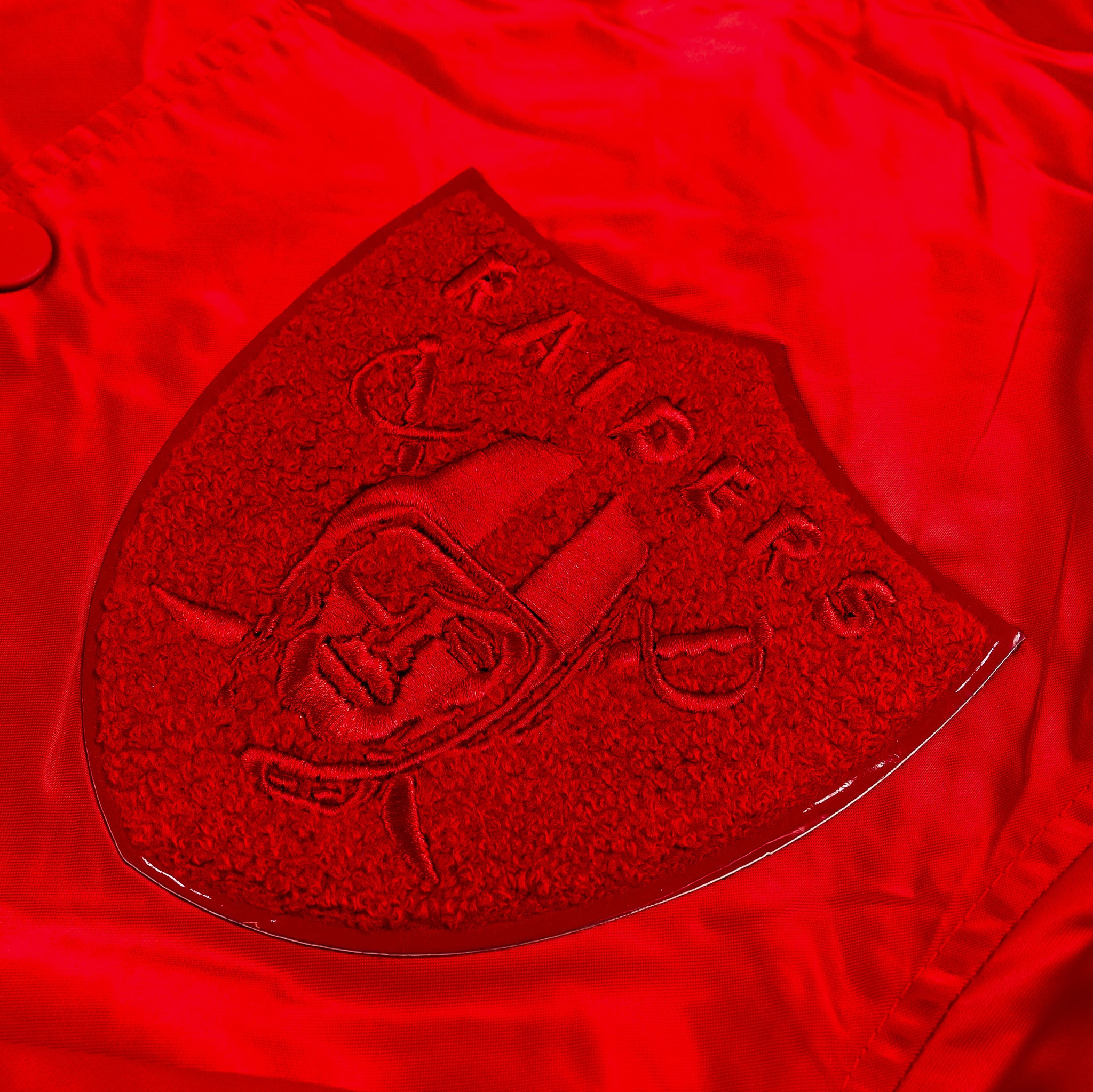 Dallas Cowboys Triple Red Satin Mens Jacket (Red)