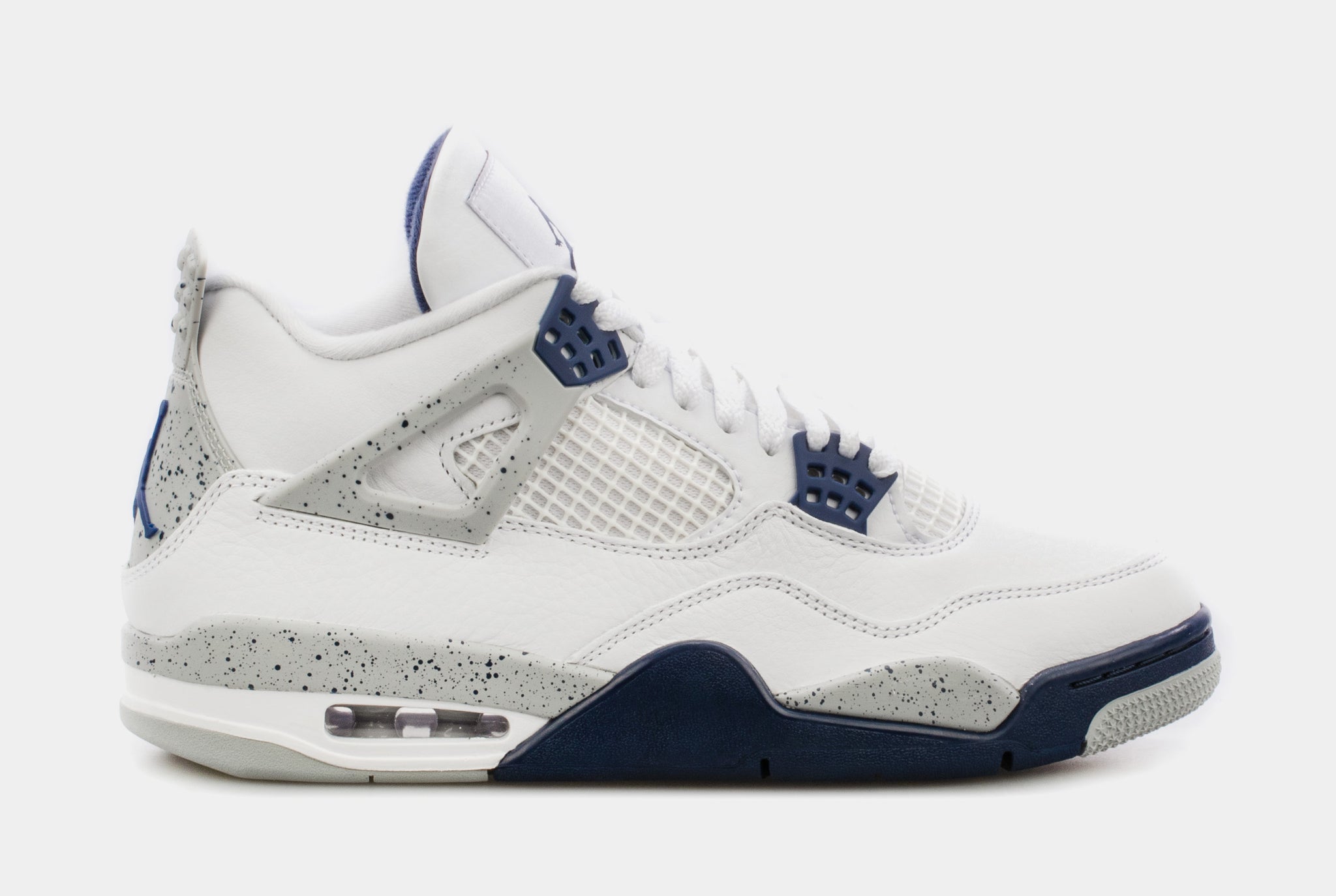 Mens blue and white jordans store