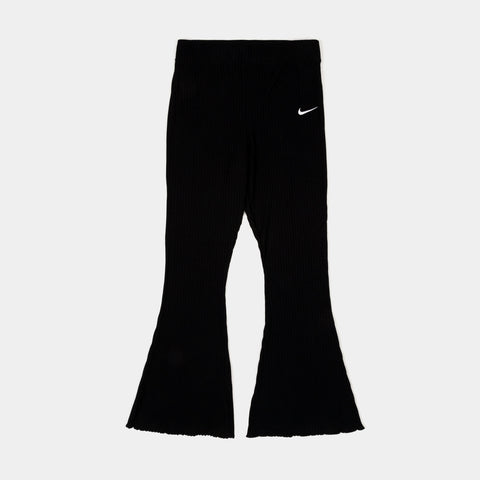 Nike NSW High-Waisted Ribbed Jersey Womens Pants Black