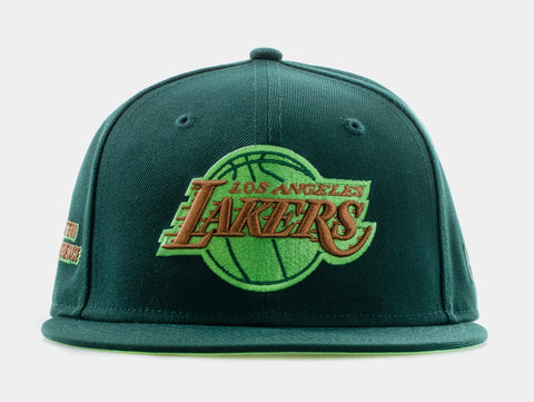 Los Angeles Lakers State Fruit 59FIFTY Fitted Cap Mens Hat (Green)