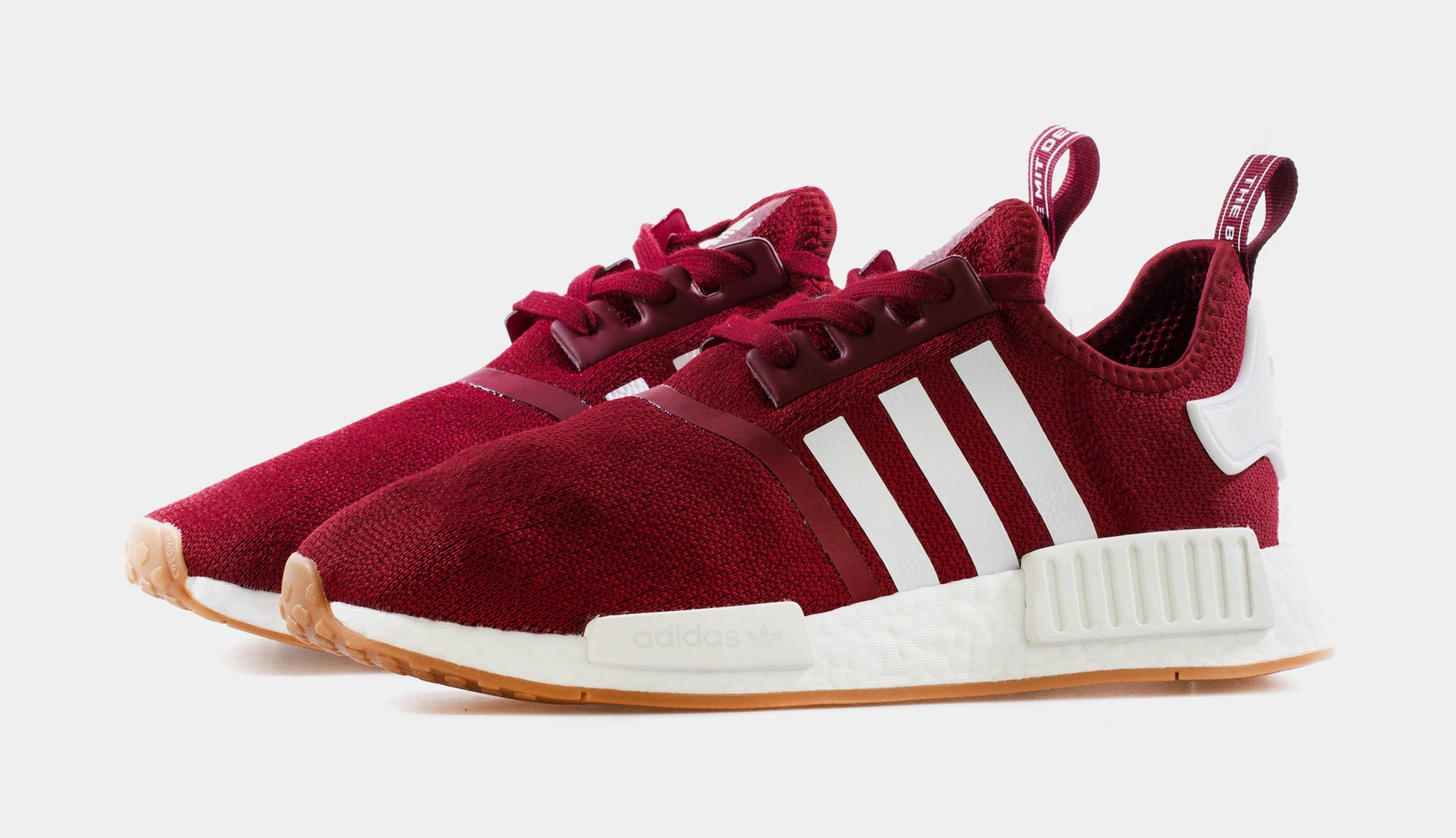 Adidas nmd sale burgundy men