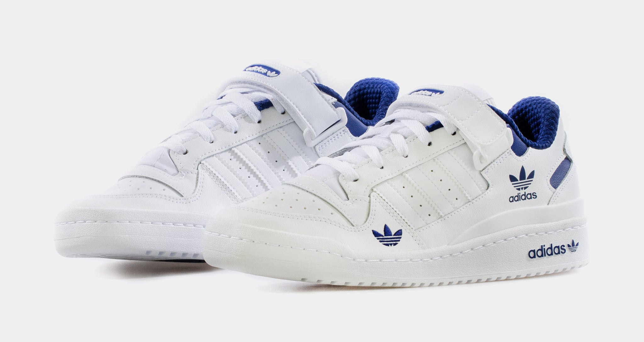 White blue hotsell mens adidas shoes