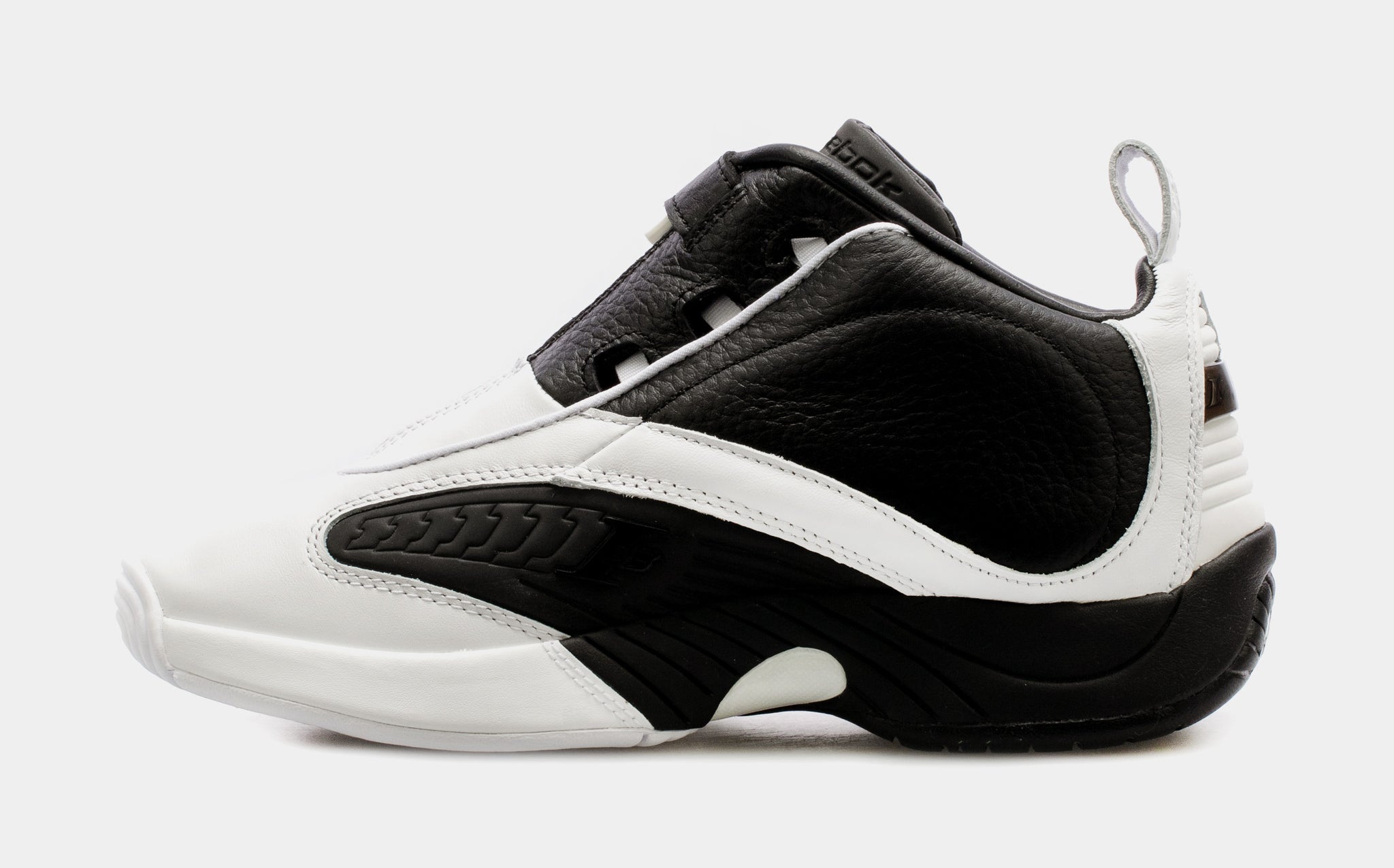 Reebok Men's Answer IV Basketball Shoes Black/White 9