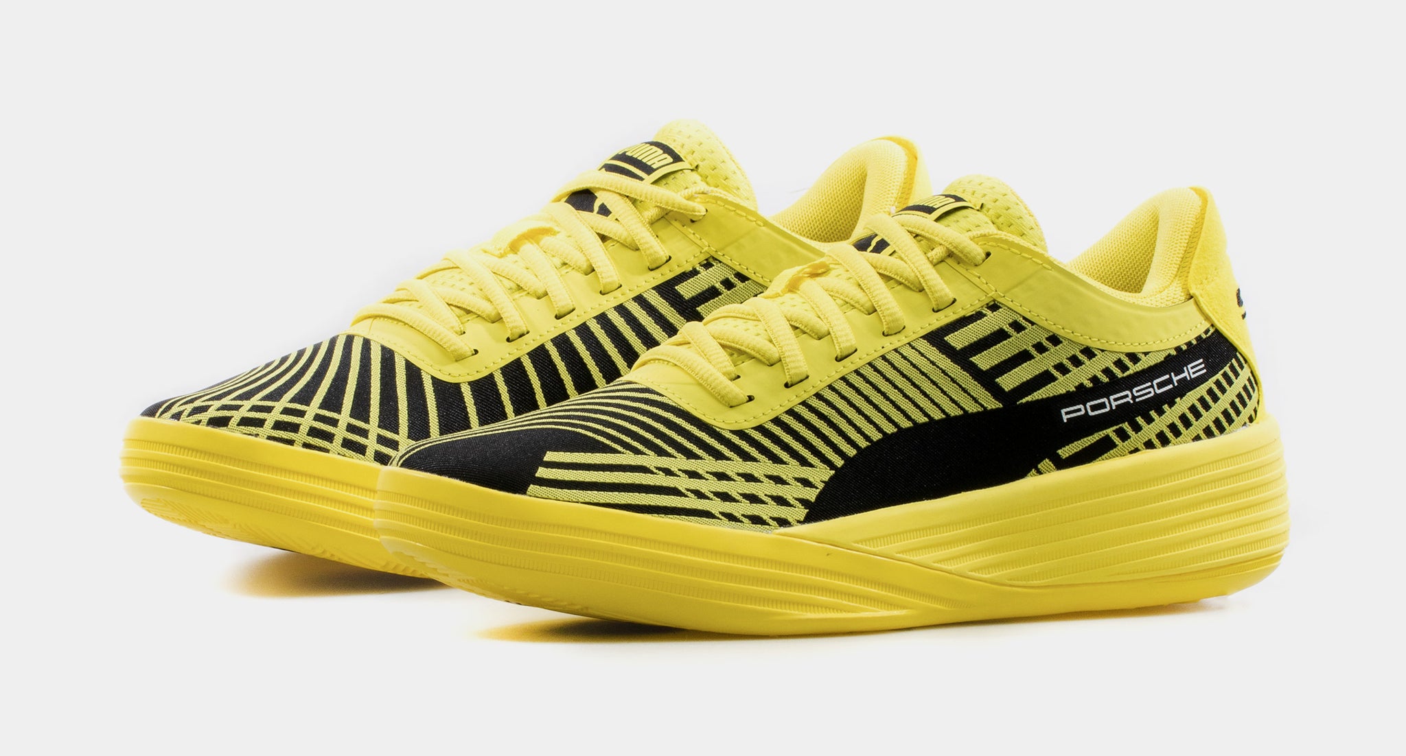 PUMA Clyde All-Pro Porsche 911 Mens Lifestyle Shoe Yellow 195371