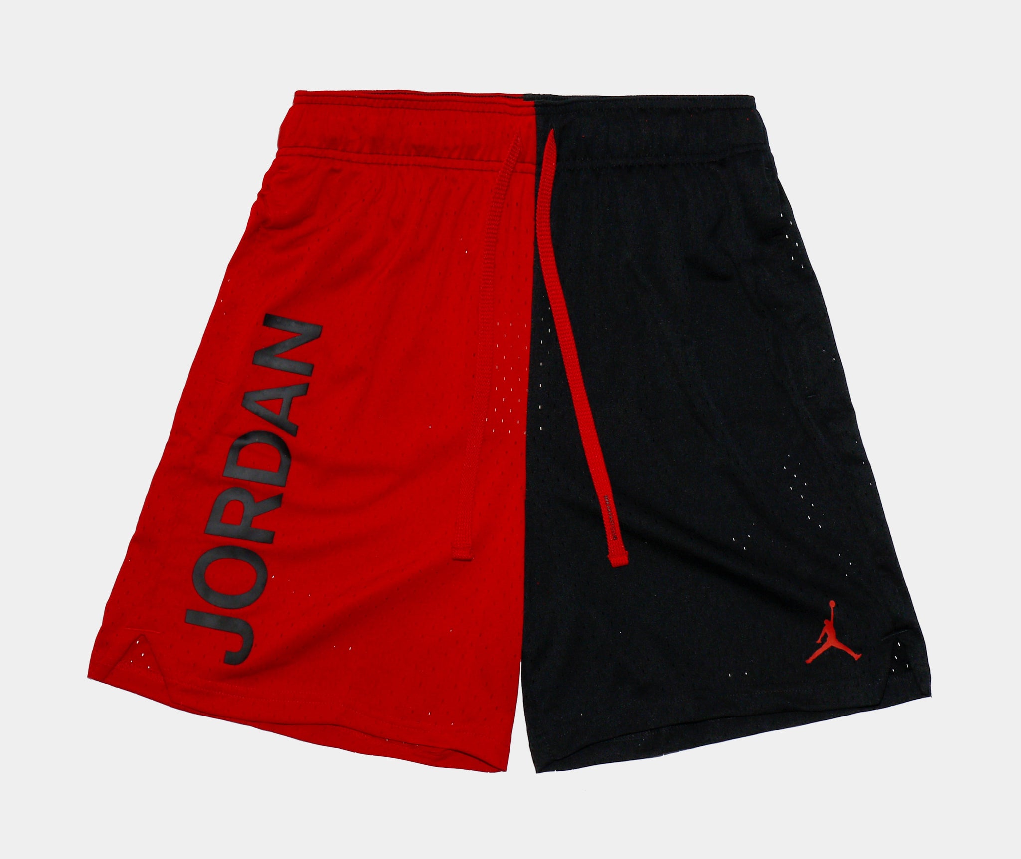 Nike Air Jordan Boys' Mesh Black Basketball Shorts Size M 