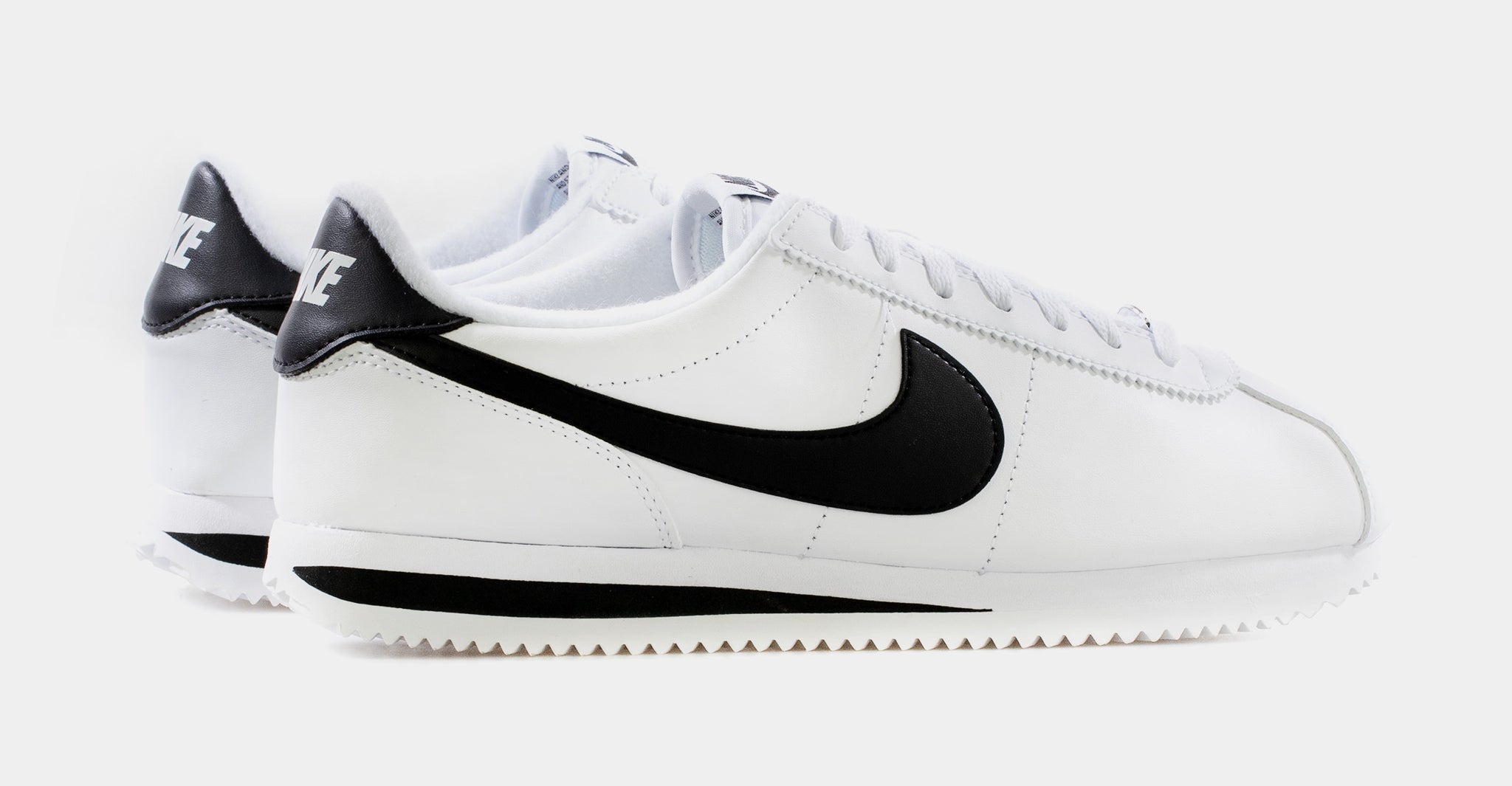 Nike cortez outlet mens white black