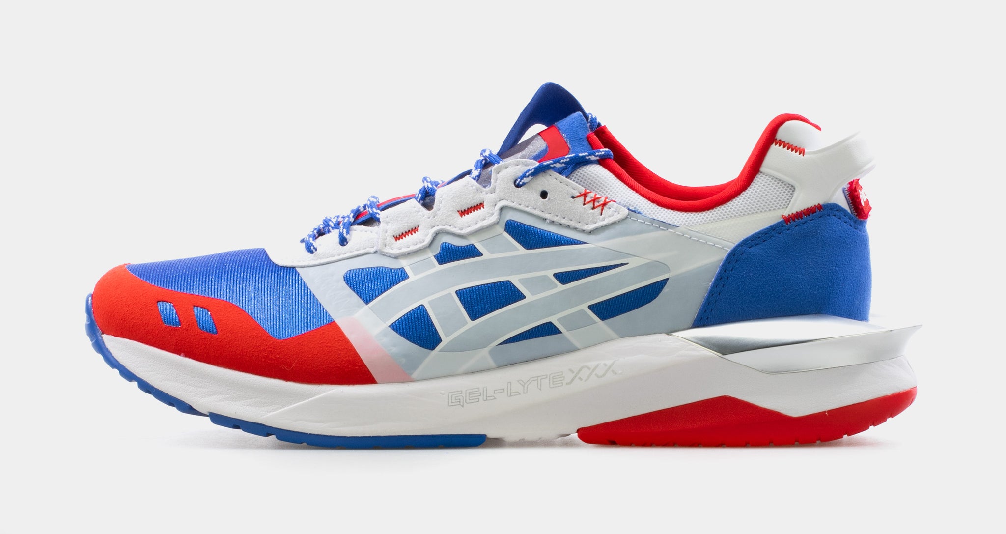2048px x 1087px - ASICS Shoe Palace X Asics Gel Lyte XXX Japan Mens Running Shoe Red White  Blue Free Shipping 1201A209-400