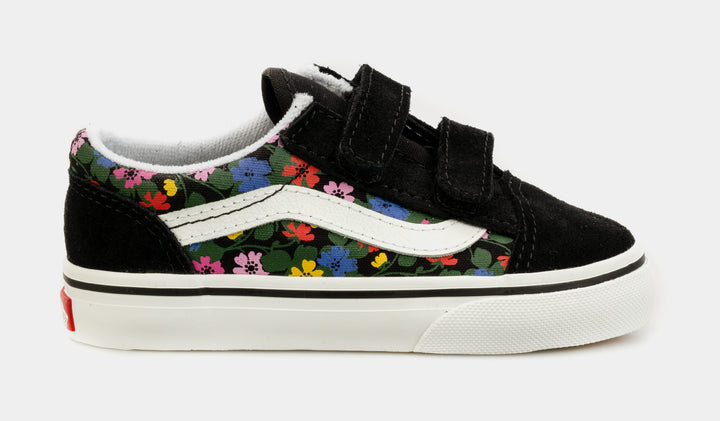 Vans Old Skool Preschool Skate Shoes Black Multi Q5FBZW Shoe Palace