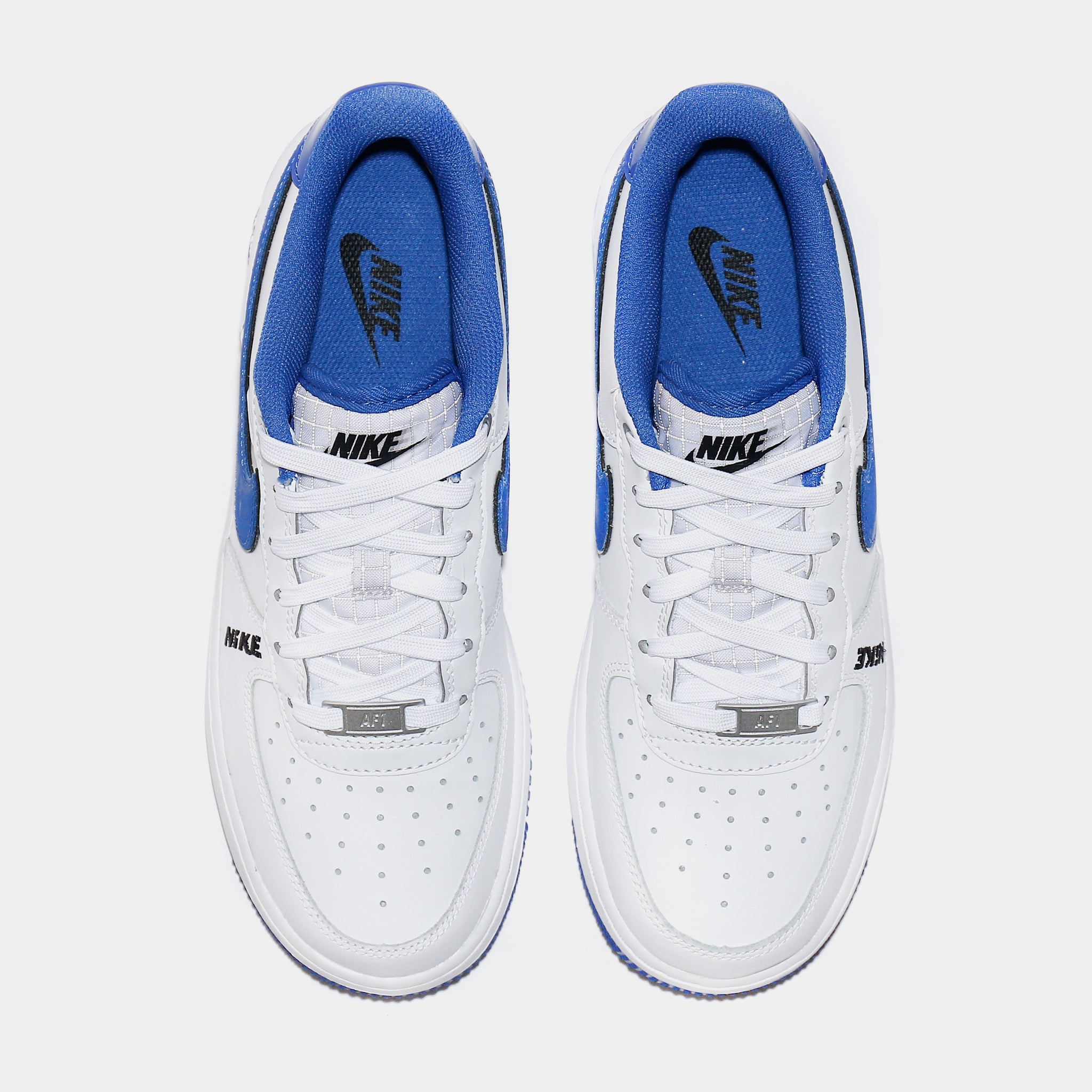 Nike Air Force 1 LV8 Grade School Lifestyle Shoes White Blue