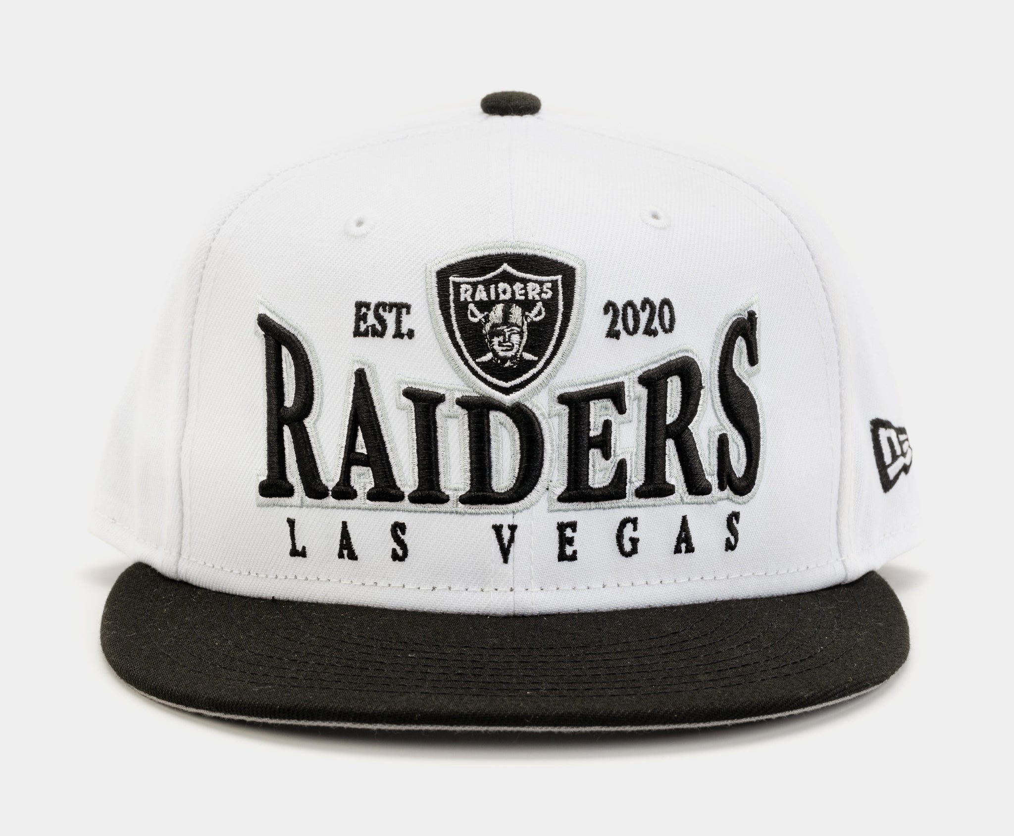 Men's New Era Black Las Vegas Raiders Main Script 9FIFTY Snapback Hat