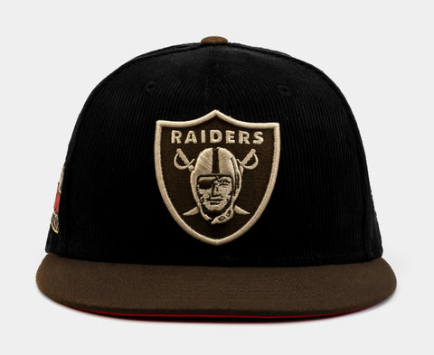 New Era Las Vegas Raiders 2022 Sideline 59Fifty Mens Fitted Hat Black White  60280095 – Shoe Palace