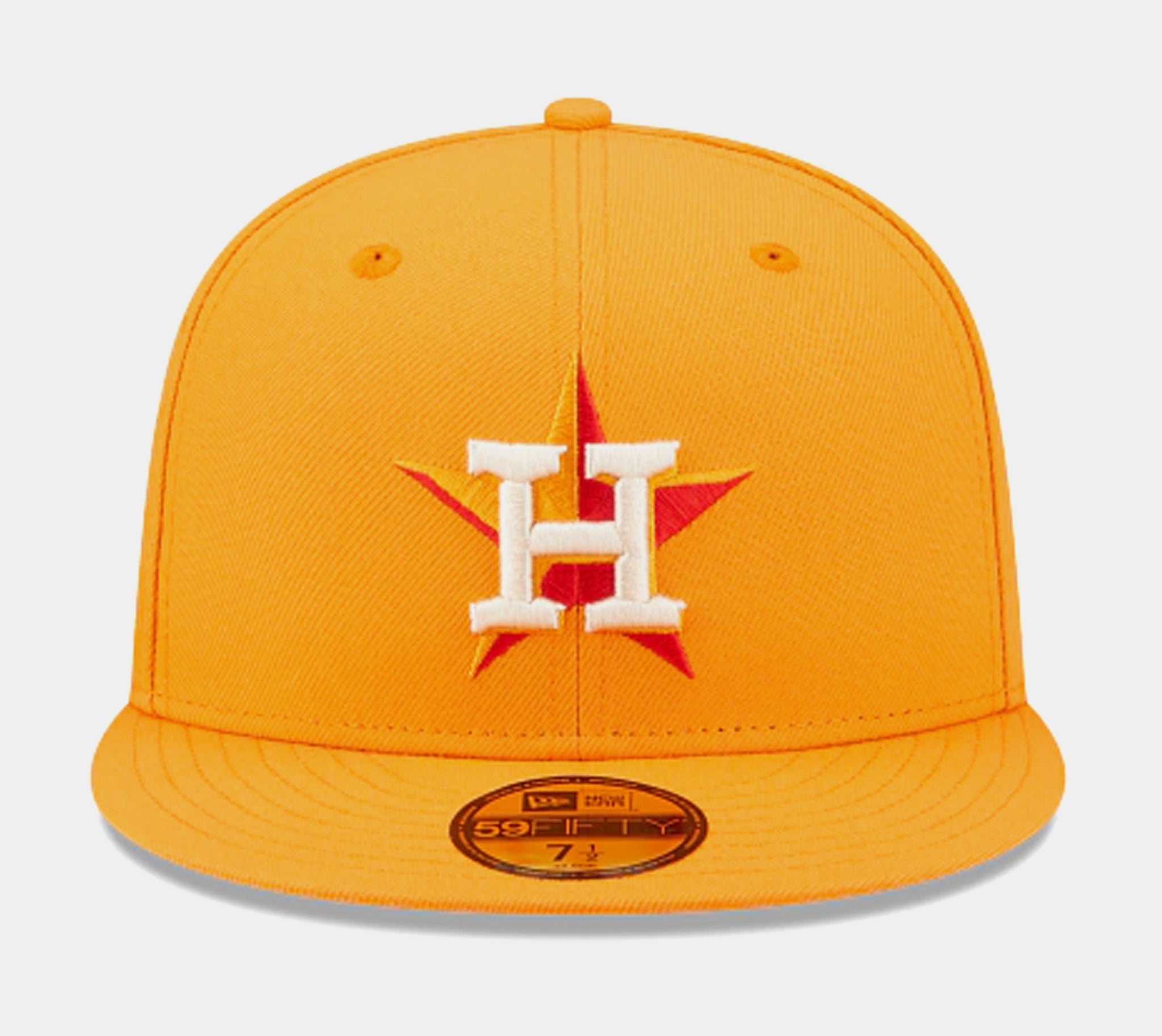 Houston Astros New Era State 59FIFTY Fitted Hat - White 8 1/4