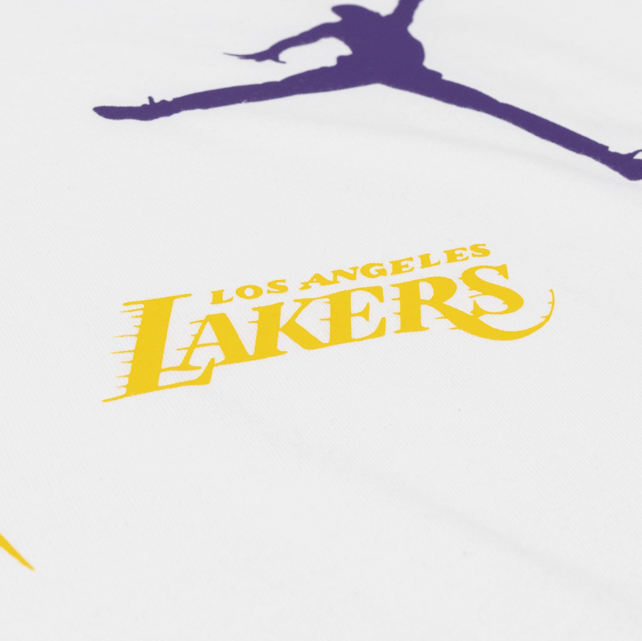 Nike Los Angeles Lakers Courtside Statement Edition Jordan Nba Max90  T-shirt in White for Men