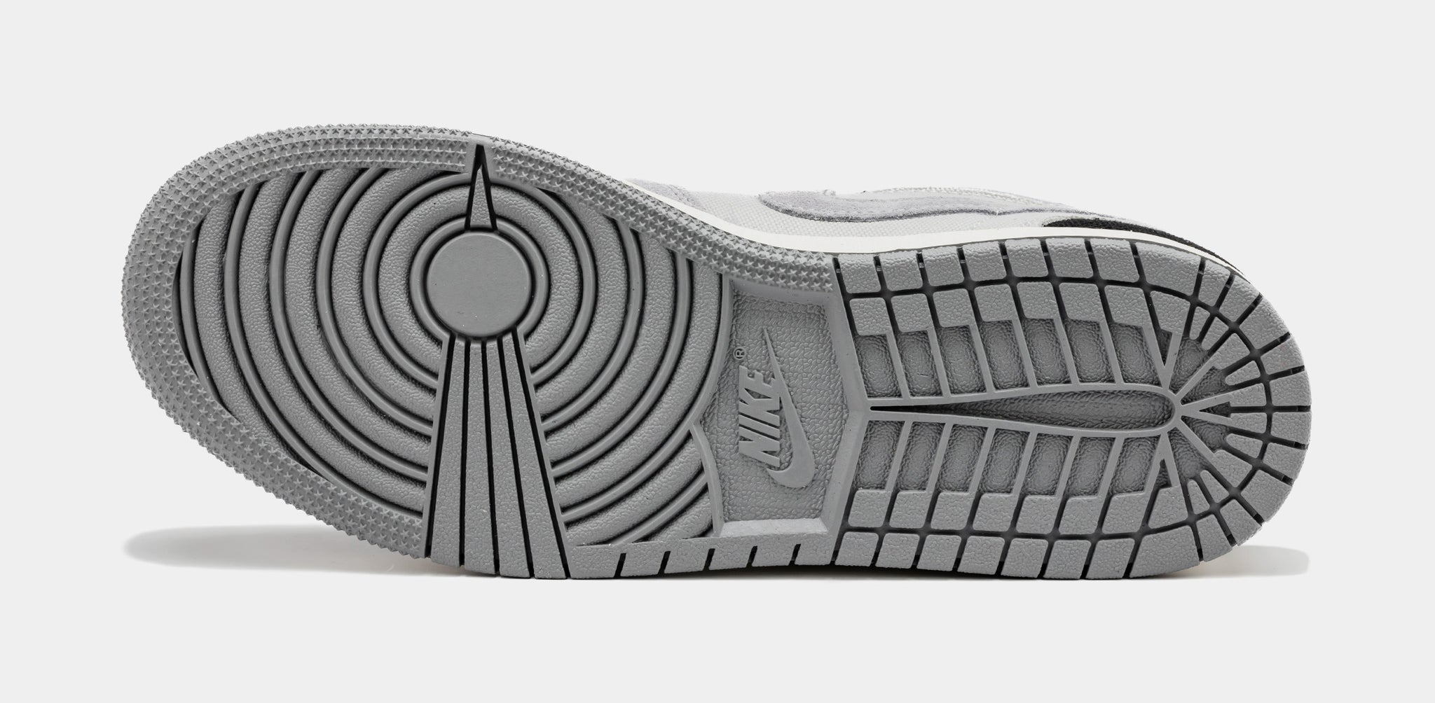 Air Jordan 1 Retro Low Craft Cement Grey Grade School Lifestyle Shoes (Tech  Grey/Black)