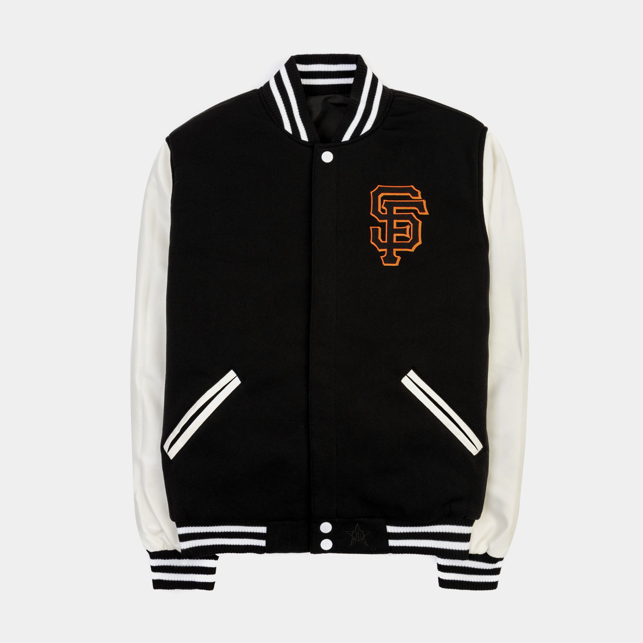 San Francisco Giants Youth Pullover Hoodie - Black