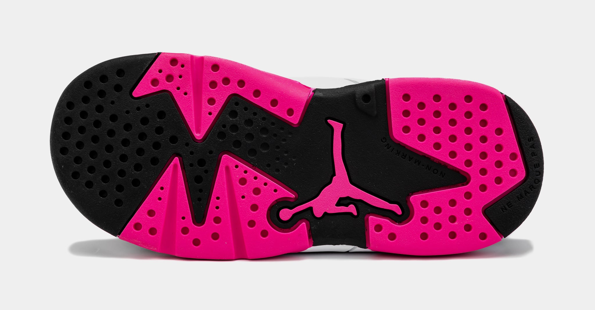 Black and pink toddler clearance jordans