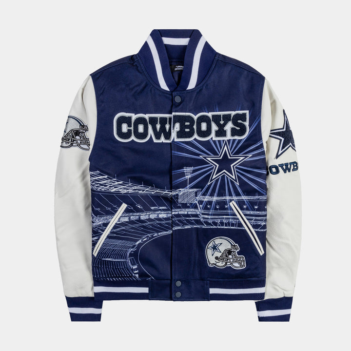  NFL Dallas Cowboys Mens Triumph Commemorative Jacket, Navy,  Small : Sports & Outdoors