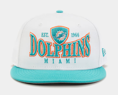 Miami Dolphins New Era Botanical 9FIFTY Snapback Hat Men's Floral 2023  NFL New