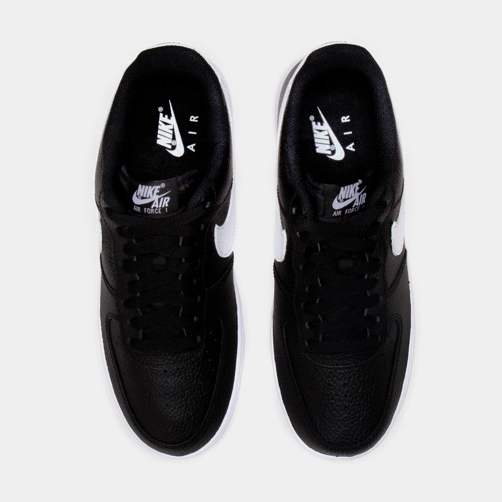 Nike air force 1 07 mens black and hot sale white