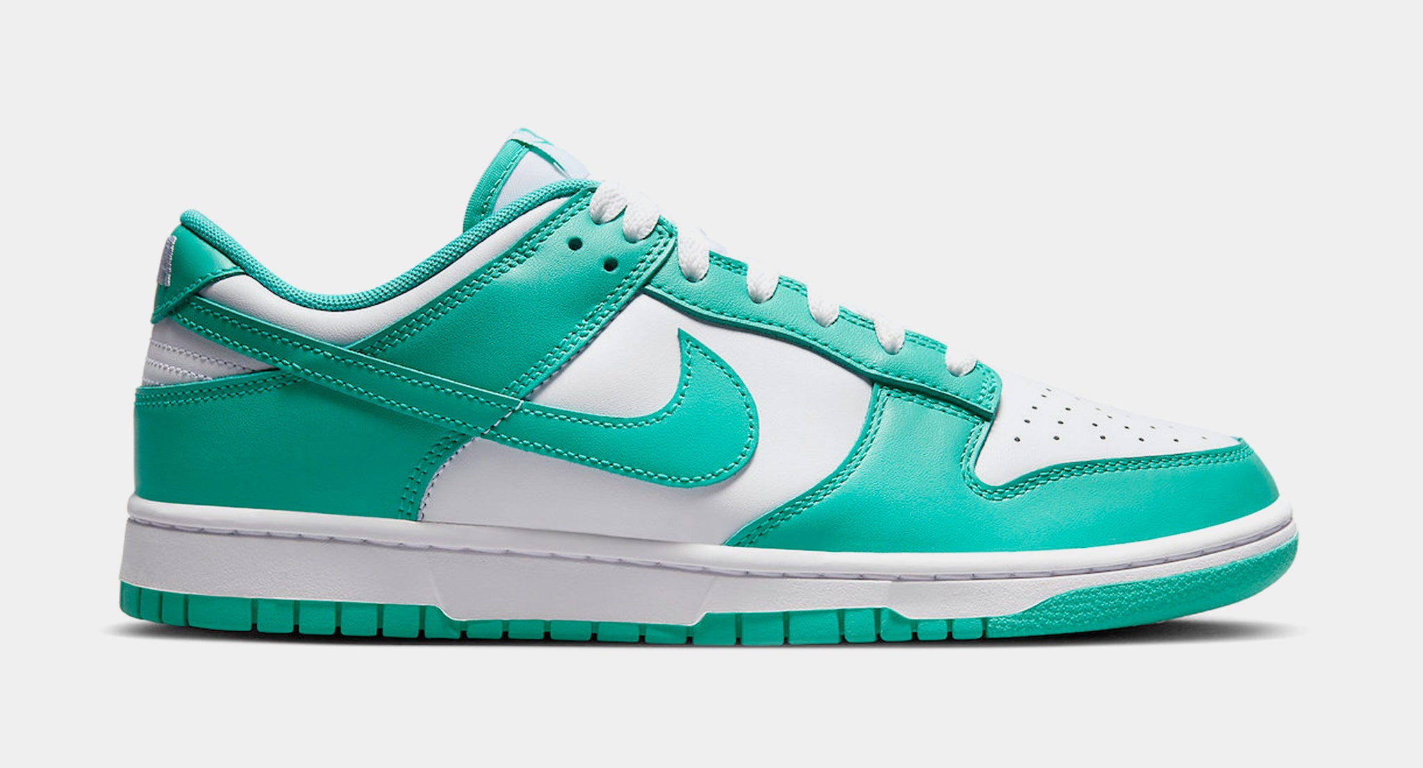 Nike Dunk Low Clear Jade Mens Basketball Shoes White Clear Jade