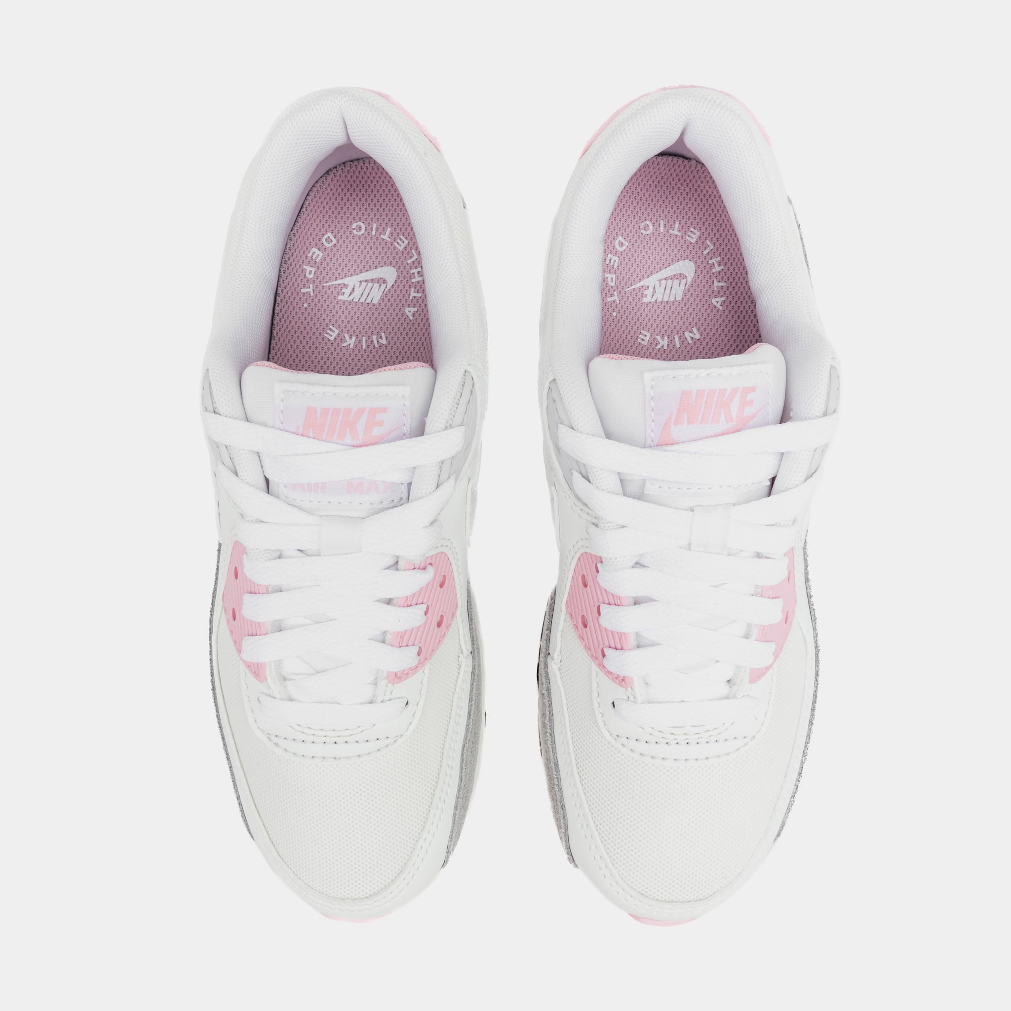 Women's nike air max hotsell 90 kpu white/pink shoes