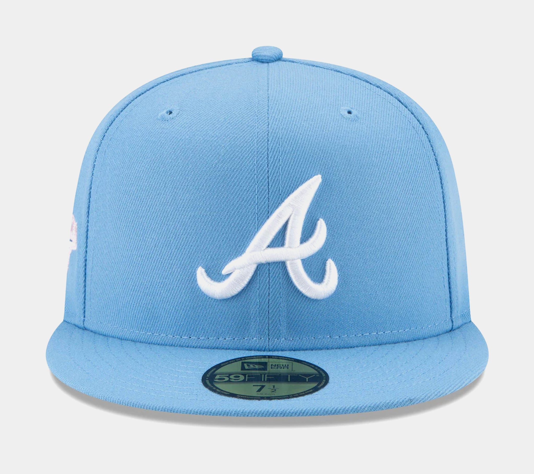 Men's Atlanta Braves New Era Light Blue Sky Pink Undervisor 30th  Anniversary Cooperstown Collection 59FIFTY Fitted - Hat