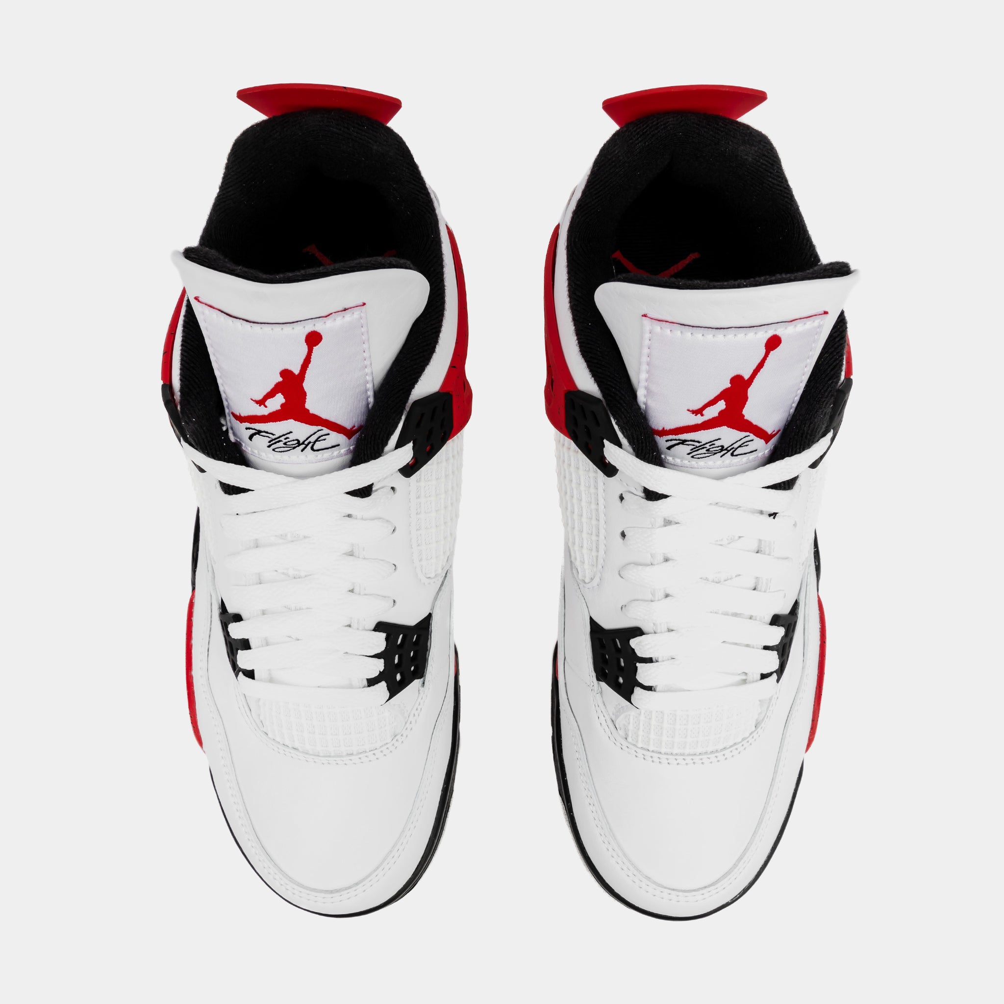 Jordan Air Jordan 4 Retro Red Cement Mens Lifestyle Shoes White Red ...