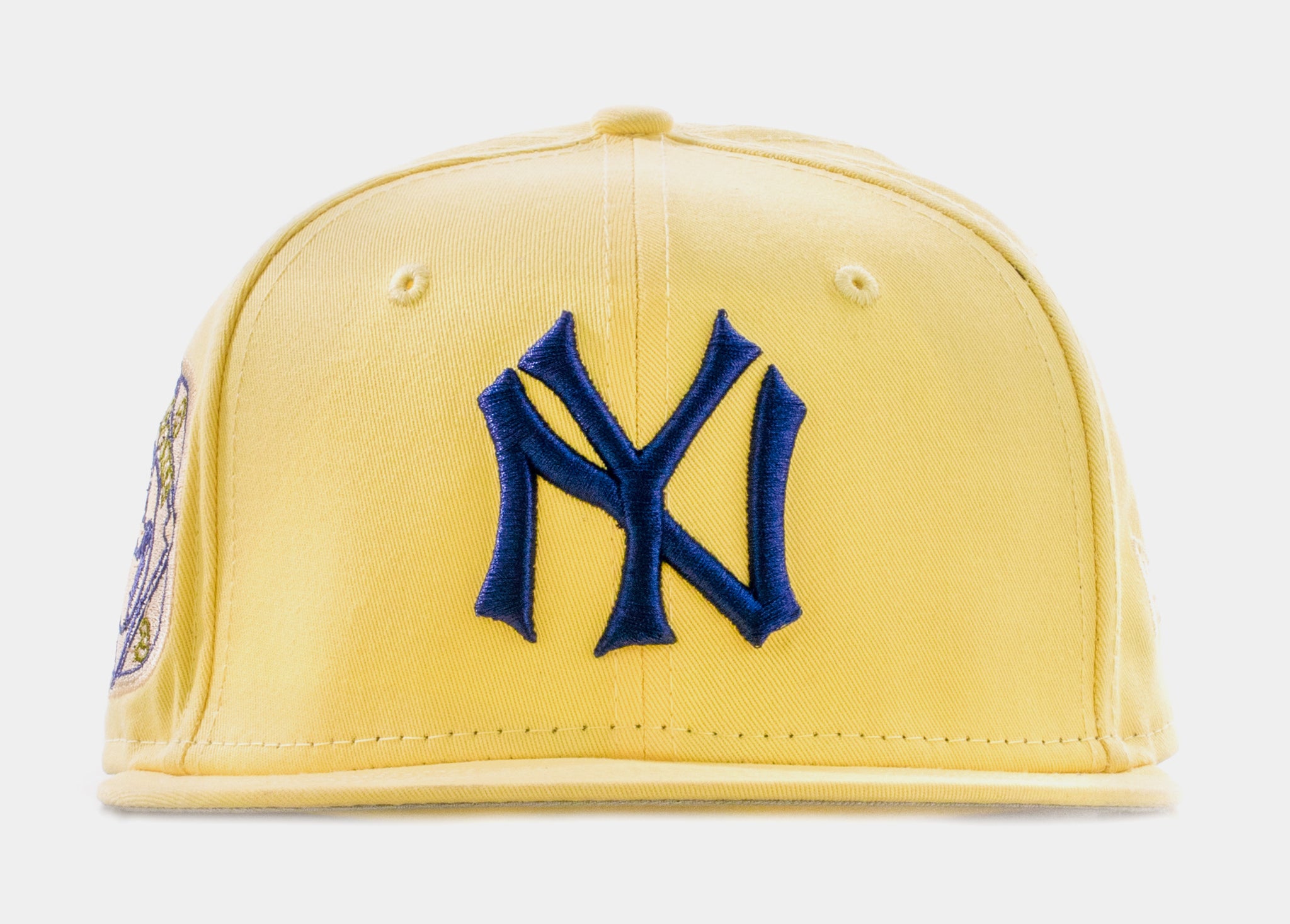 New York Yankees New Era Cooperstown Collection Wool 59FIFTY Fitted Hat - Navy, Size: 7 1/2, Blue