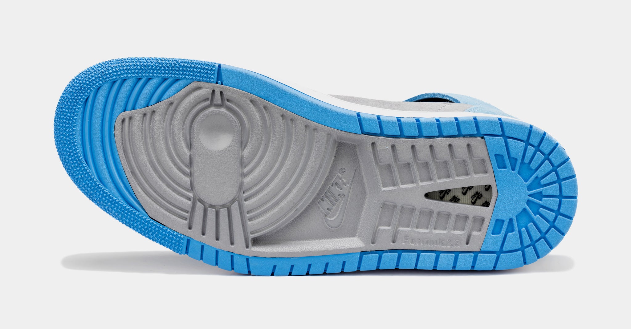 Air Jordan 1 Zoom CMFT 2 University Blue Mens Lifestyle Shoes (Grey/Blue)