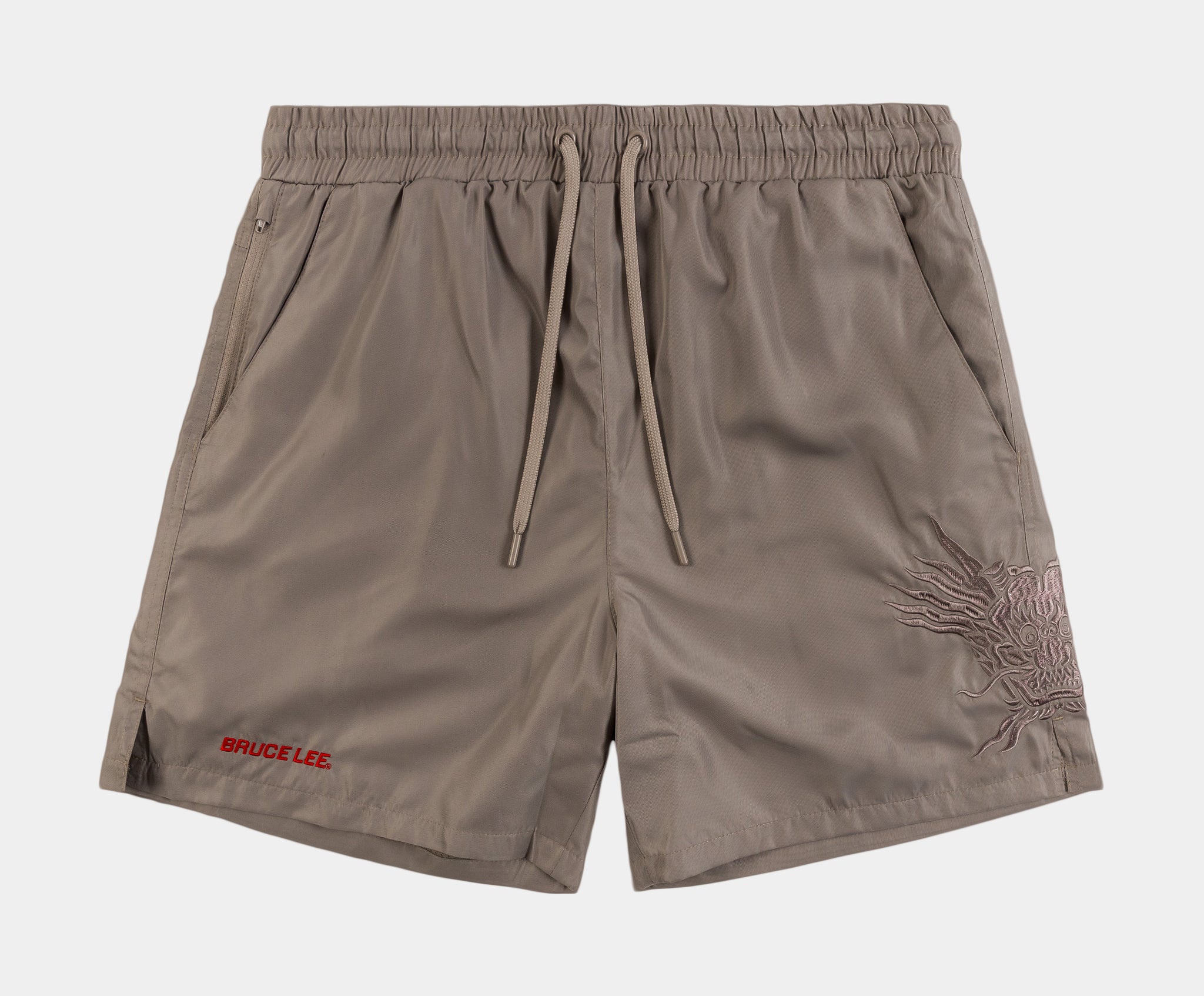 Shoe Palace SP x Bruce Lee Dragon Hybrid Mens Shorts Stone BLHS203