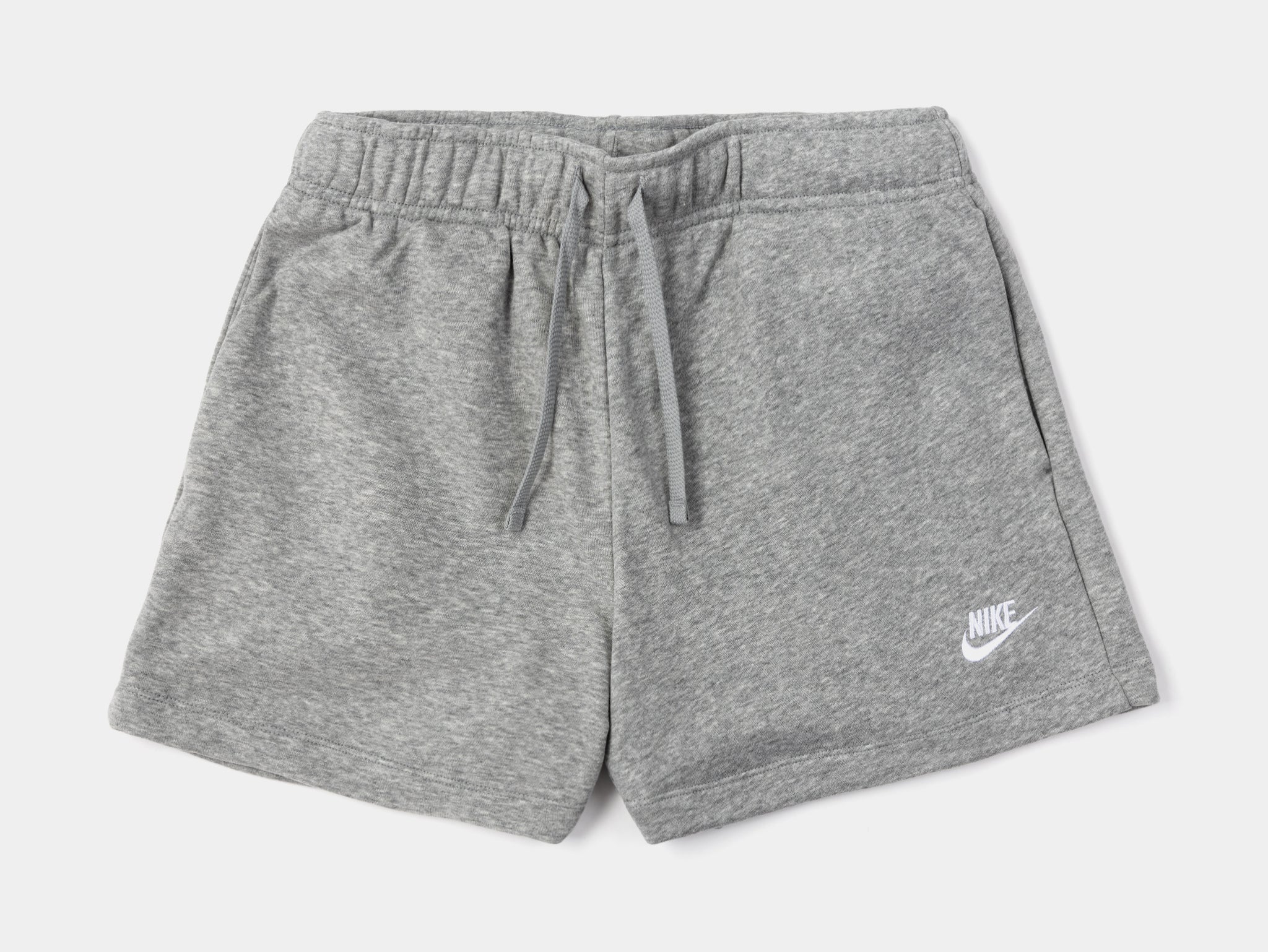 Gray nike fleece shorts on sale