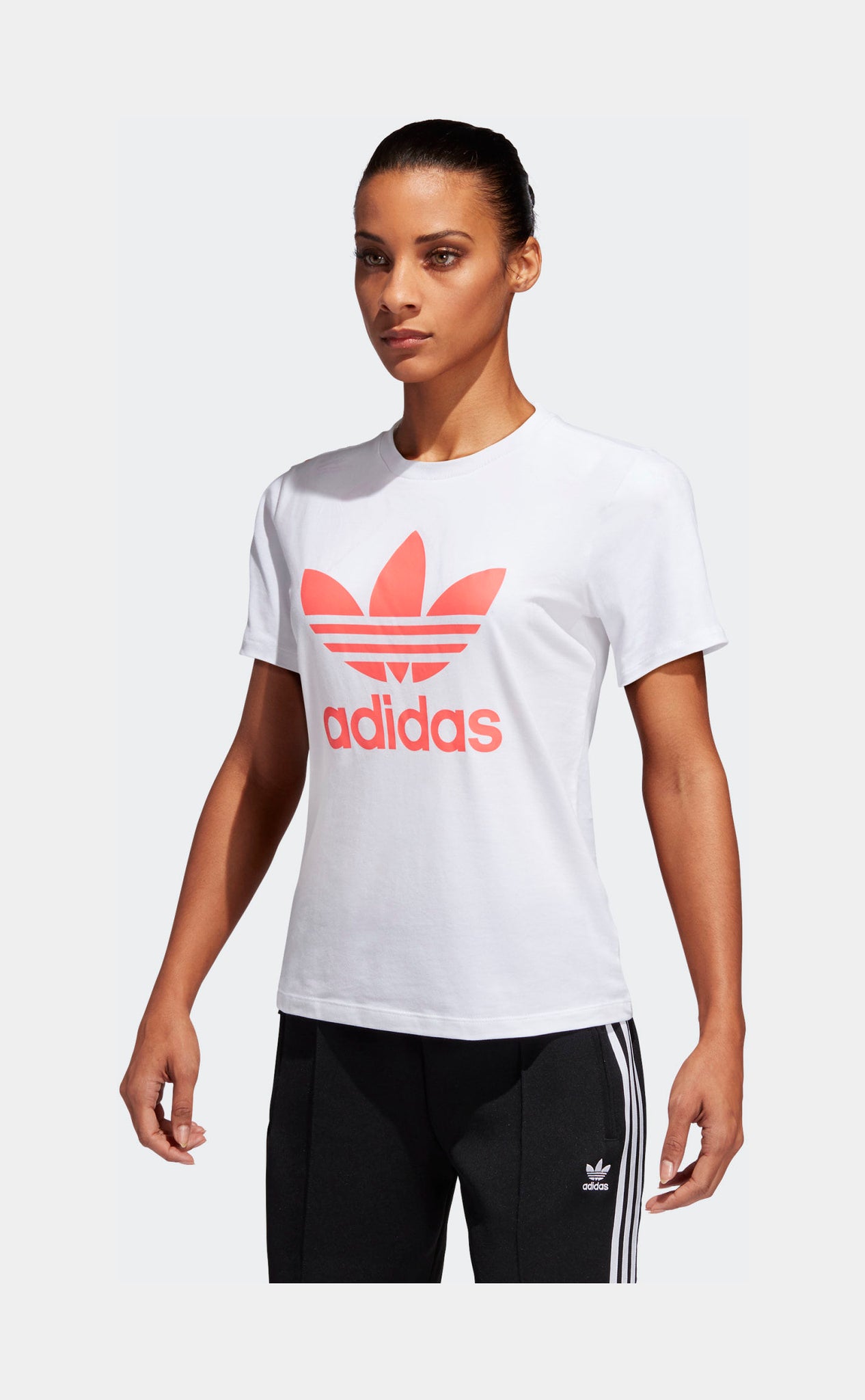 Adidas t-shirt clearance ss trefoil tee