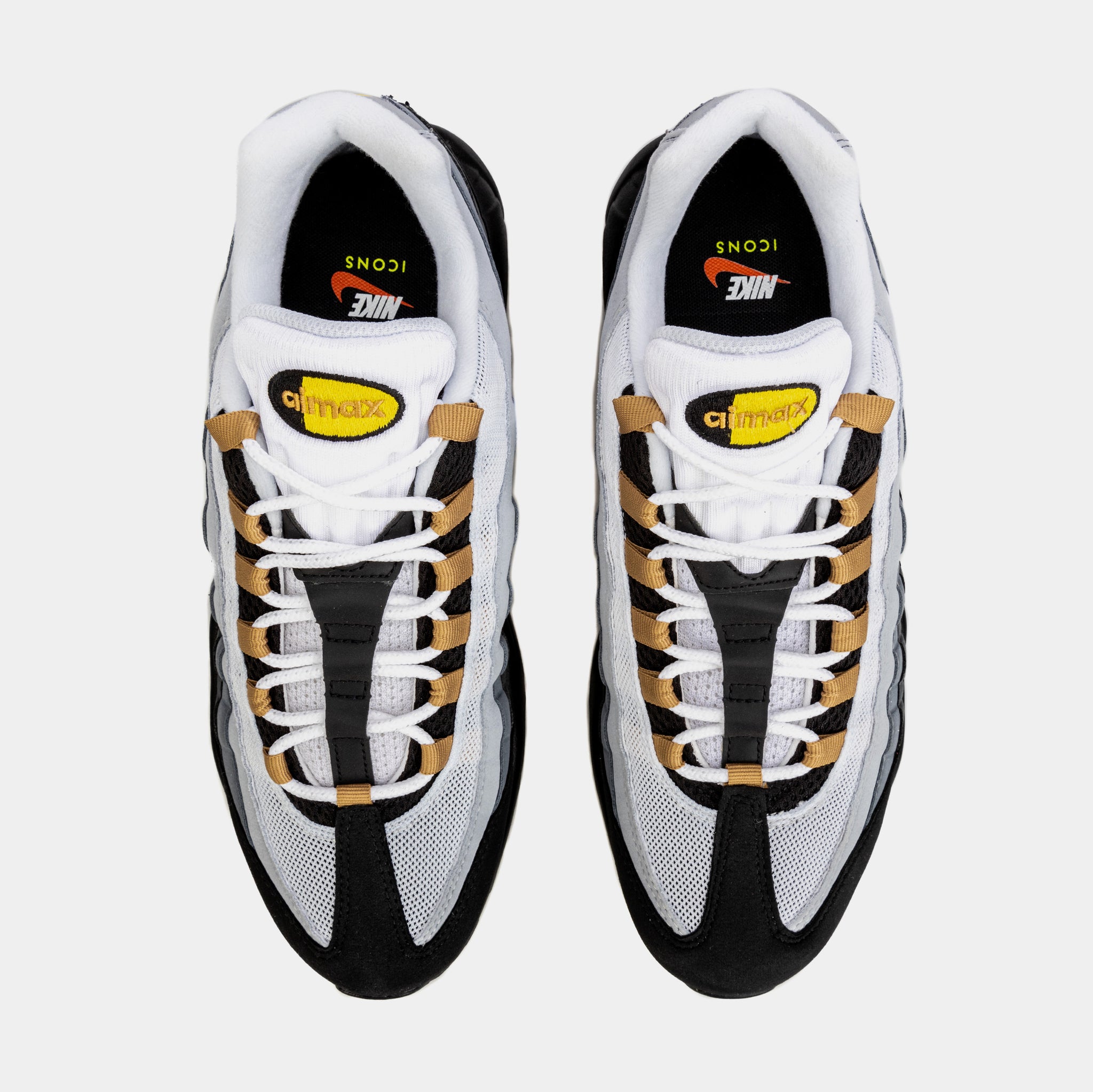 Air max 95 store white and yellow