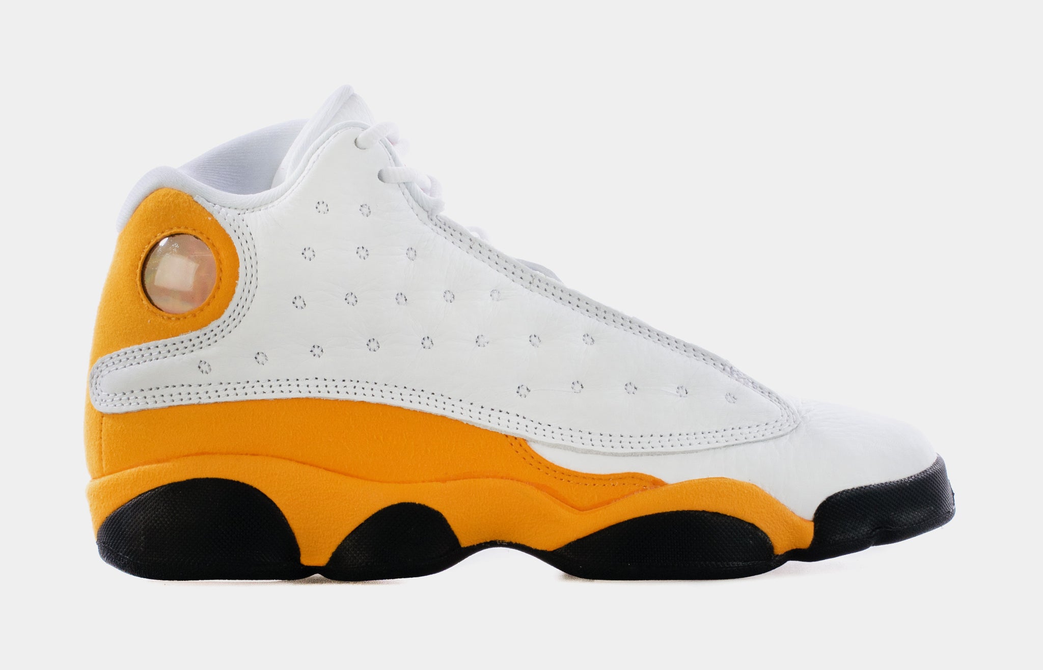 Yellow and store black jordans 13