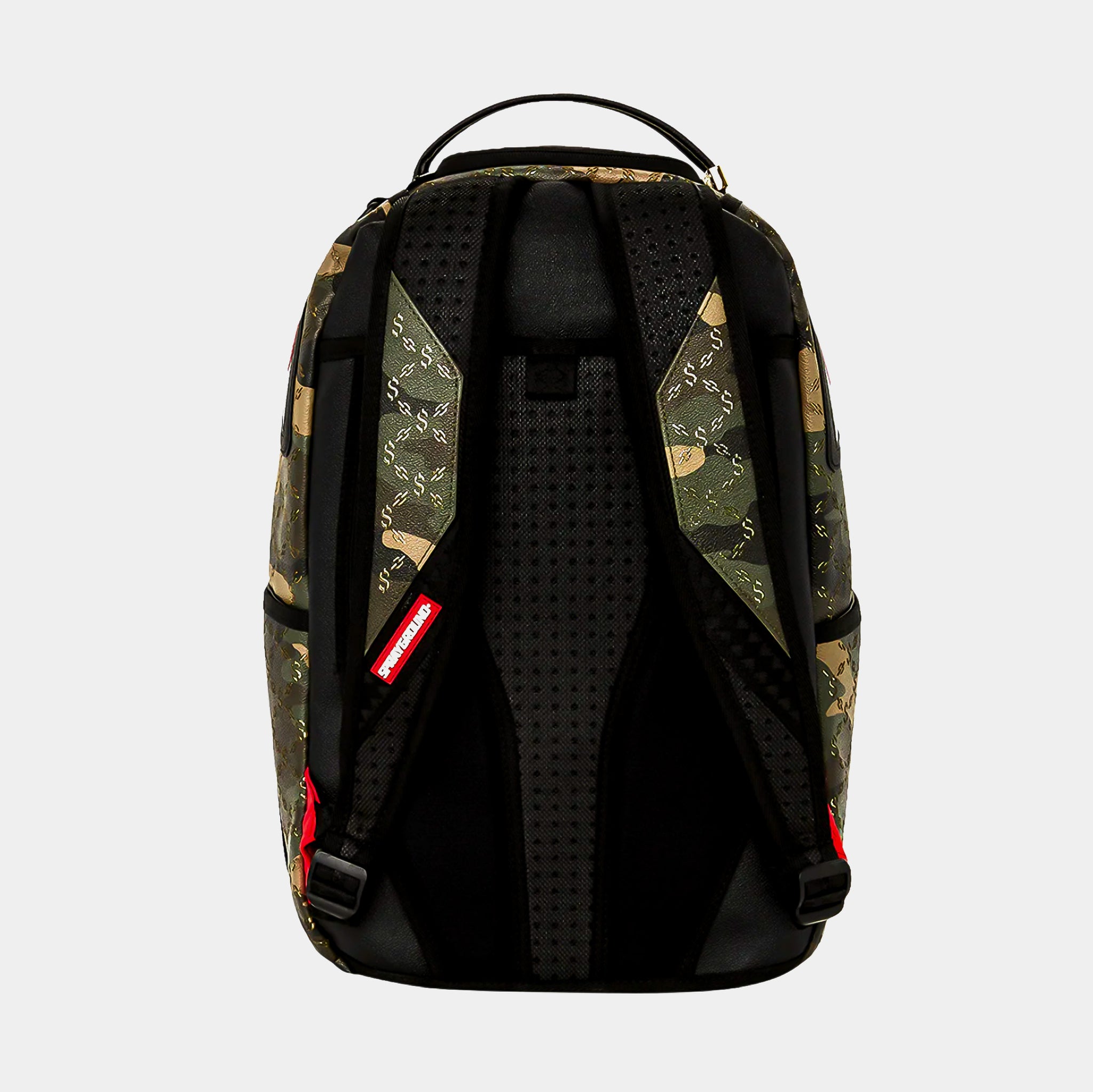 Sprayground Camo Branded Backpack