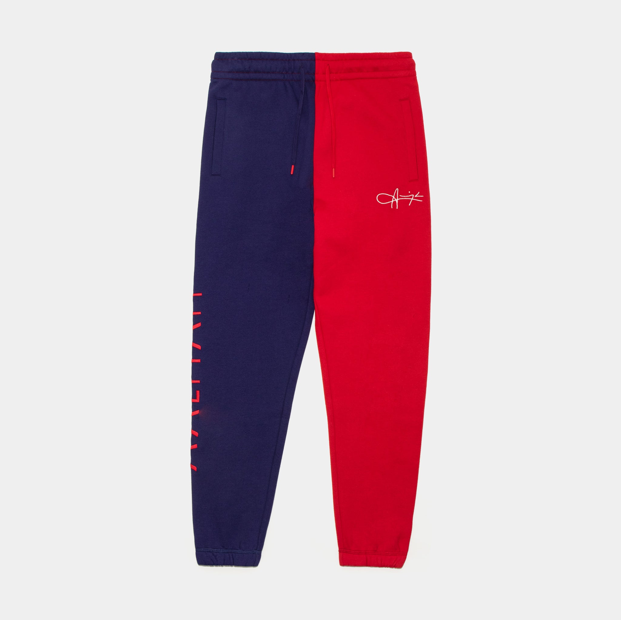 Signature Jogger Pants Mens Pants (Blue/Red)