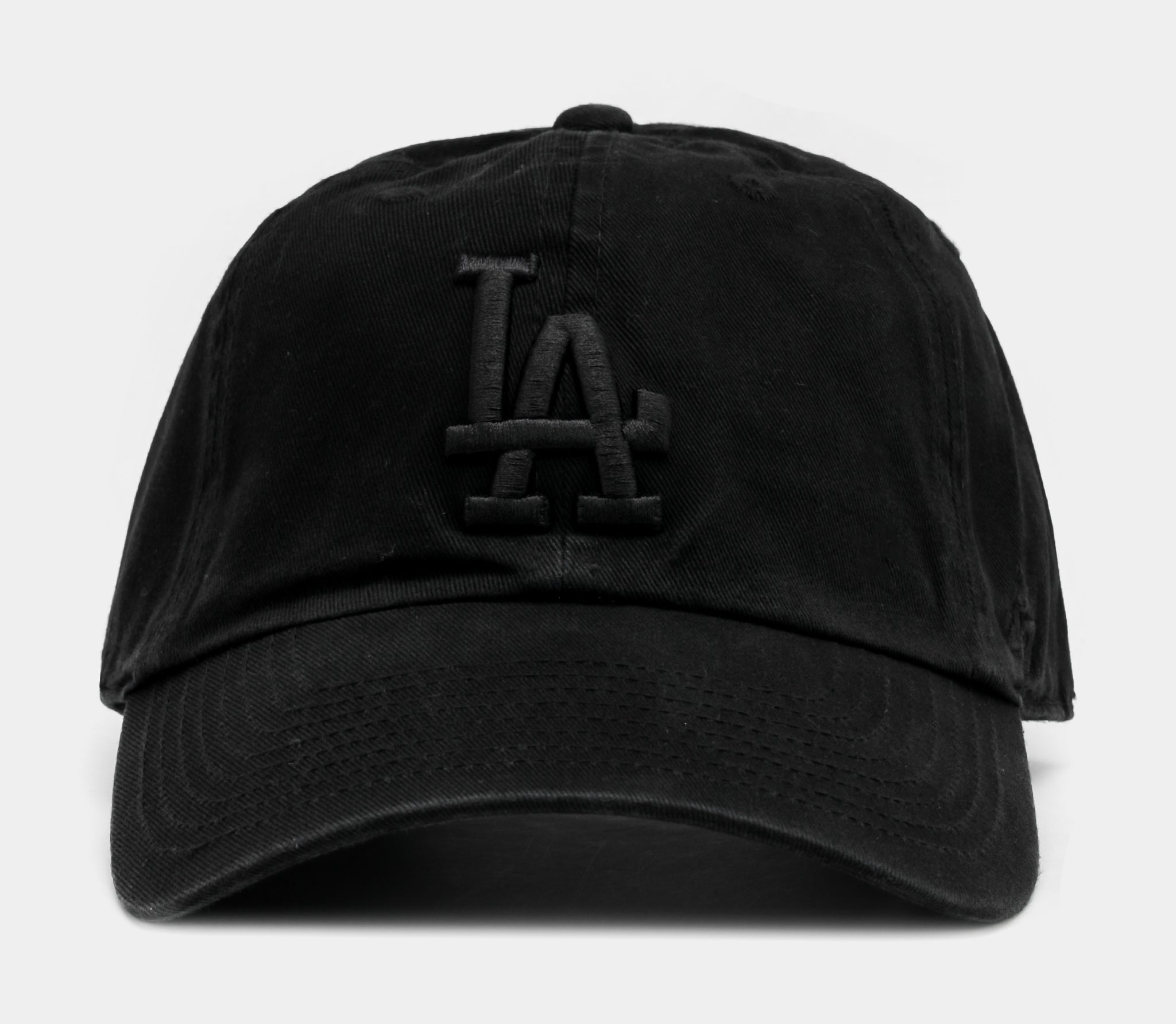 All black dodgers hat online