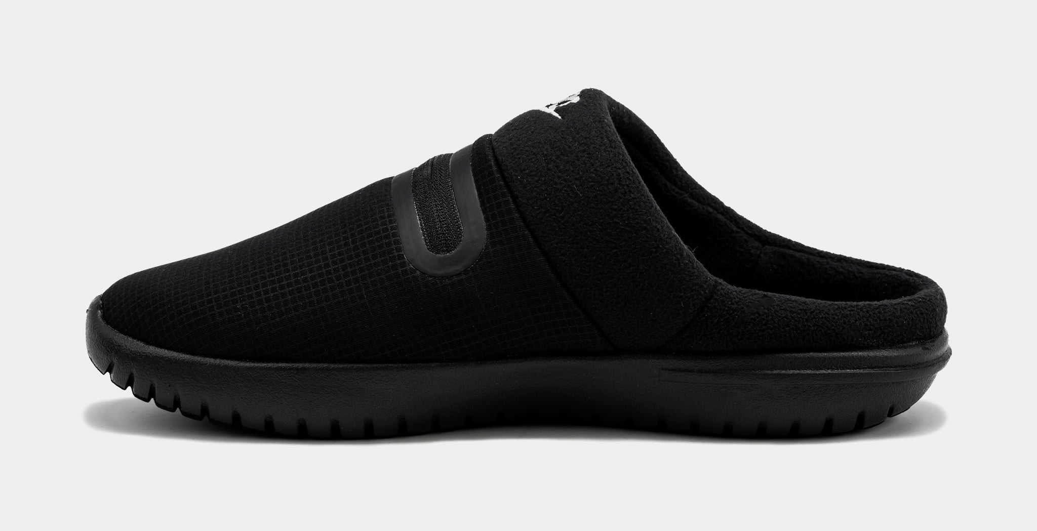 Nike slippers black best sale