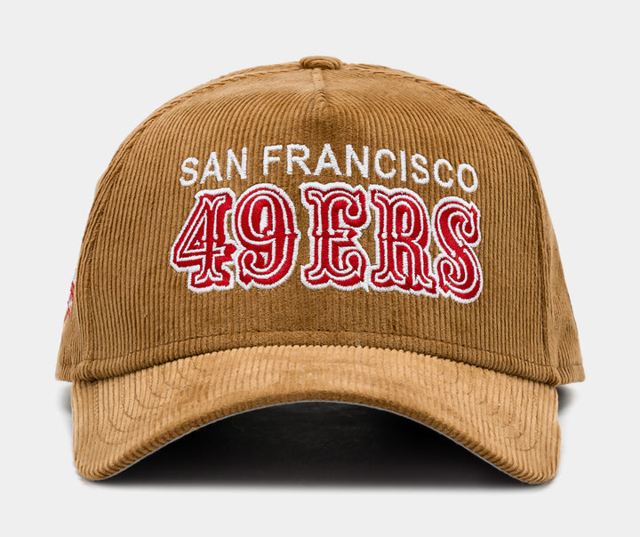 New Era San Francisco 49ers World Class 59Fifty Mens Fitted Hat Beige Red  60355964 – Shoe Palace