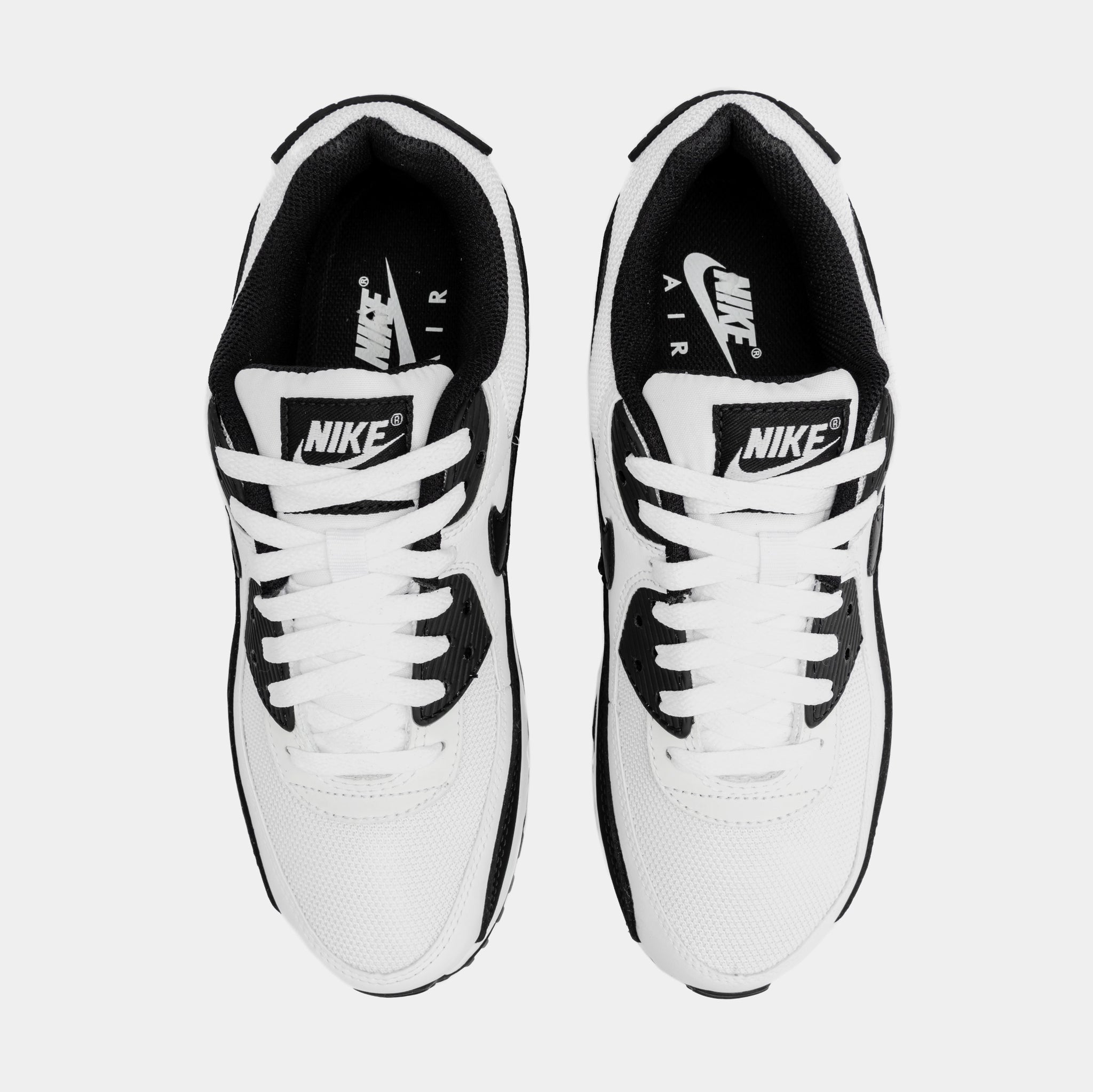 Nike Air Max 90 Mens Running Shoes White Black CN8490-101 – Shoe