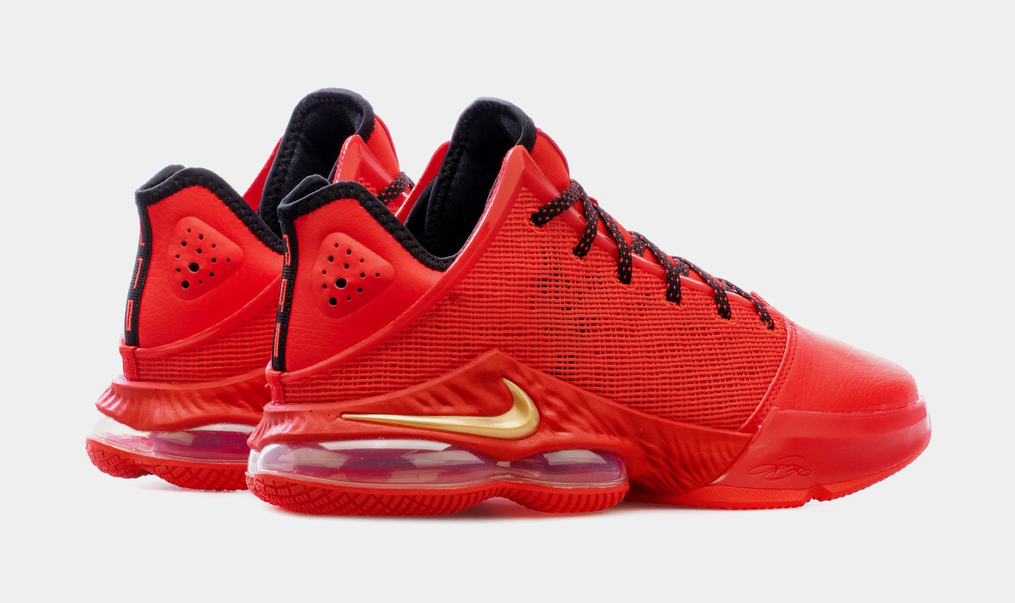 Lebron on sale red shoes