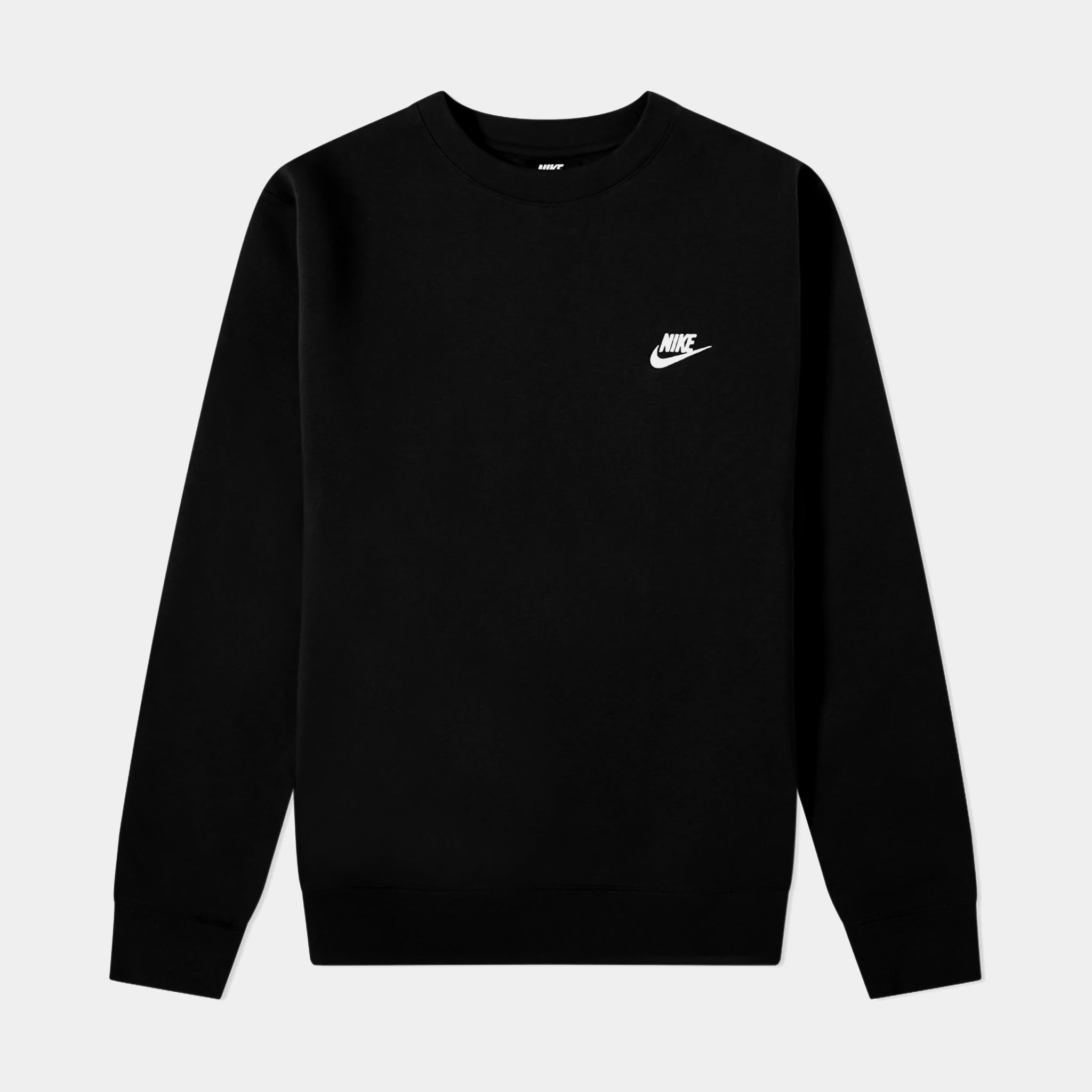 Nike swoosh discount crew sweatshirt men's