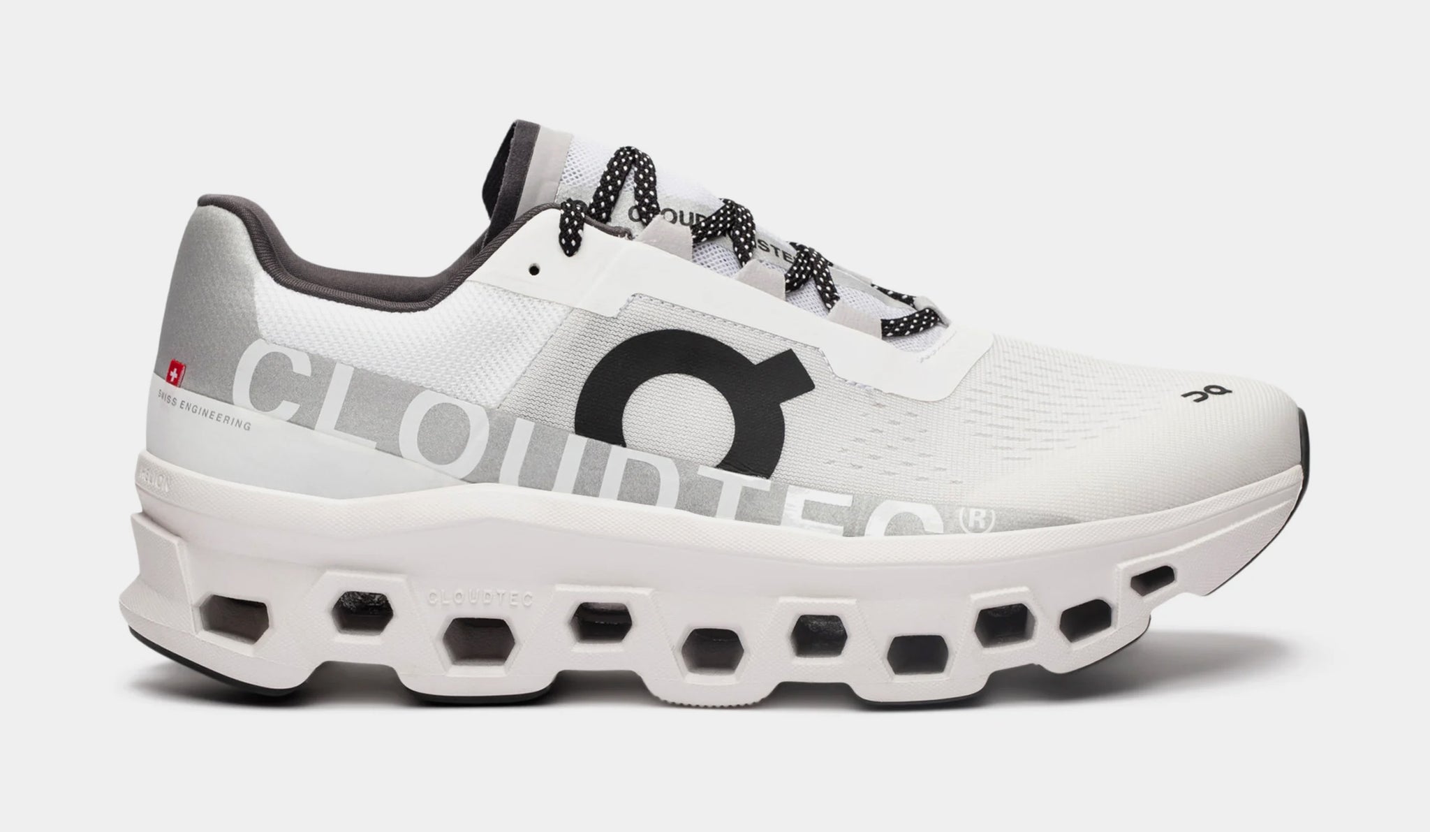 Cloudmonster Mens Running Shoes (All White)