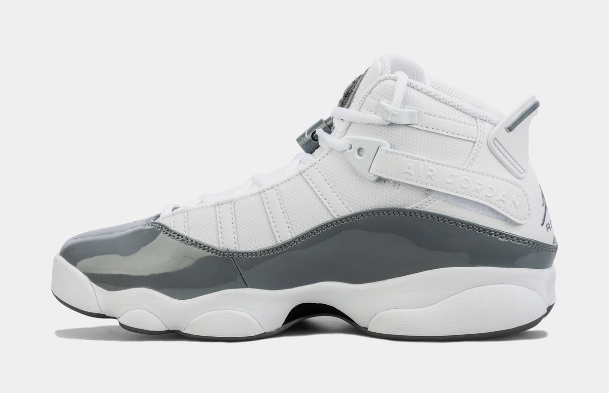 Jordan 6 Rings Mens Basketball Shoes White Grey 322992-121 – Shoe Palace
