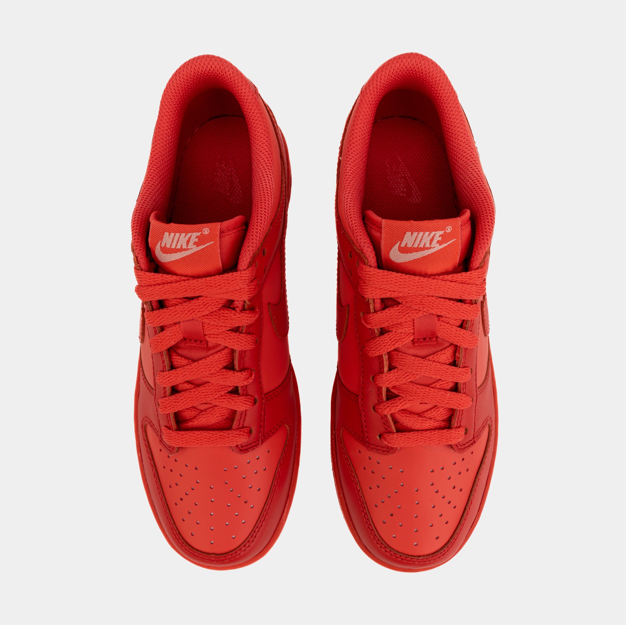 Nike Dunk Low Track Red Grade School Lifestyle Shoes Red Limit One