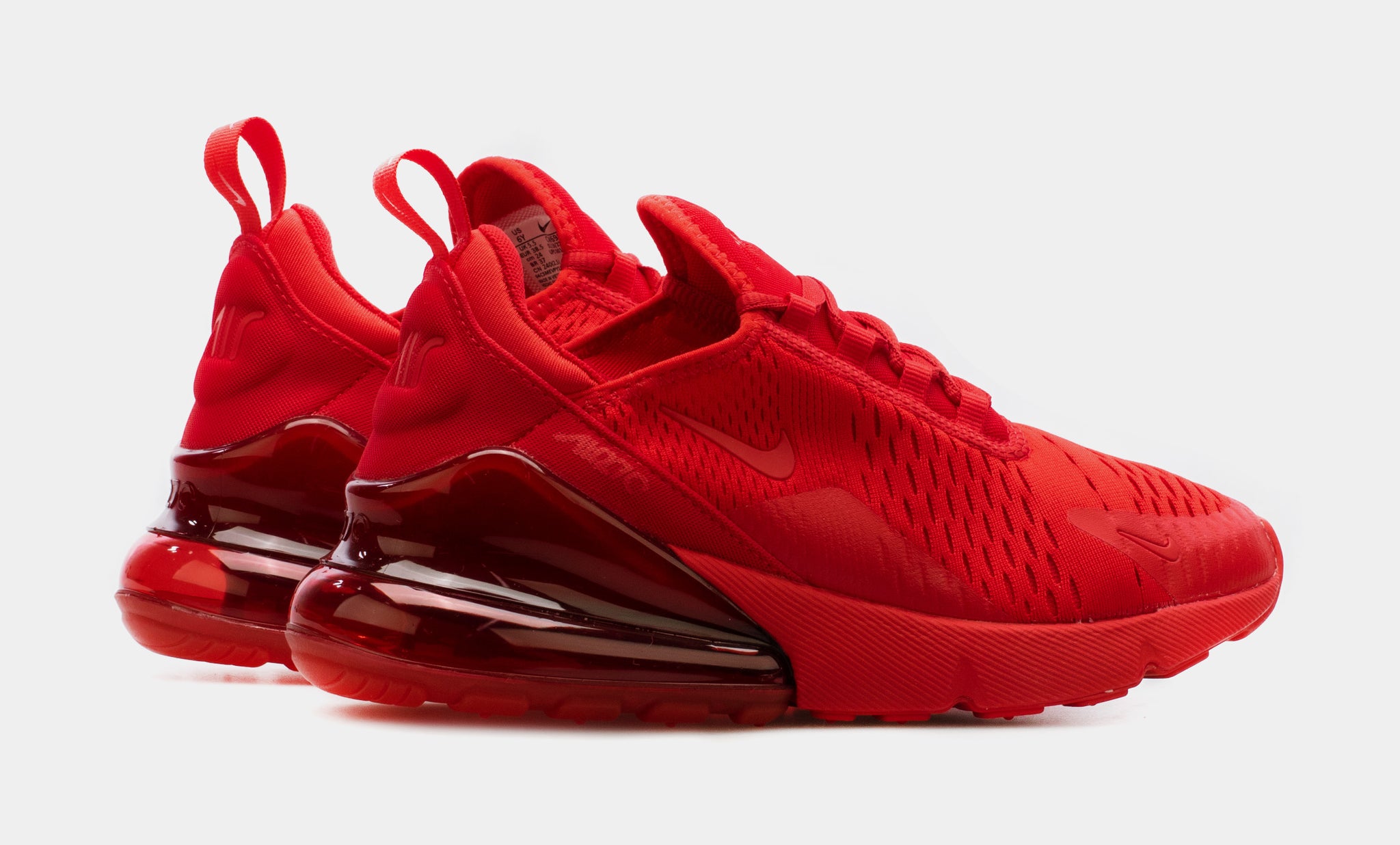 Air Max 270 Grade School Lifestyle Shoes Red