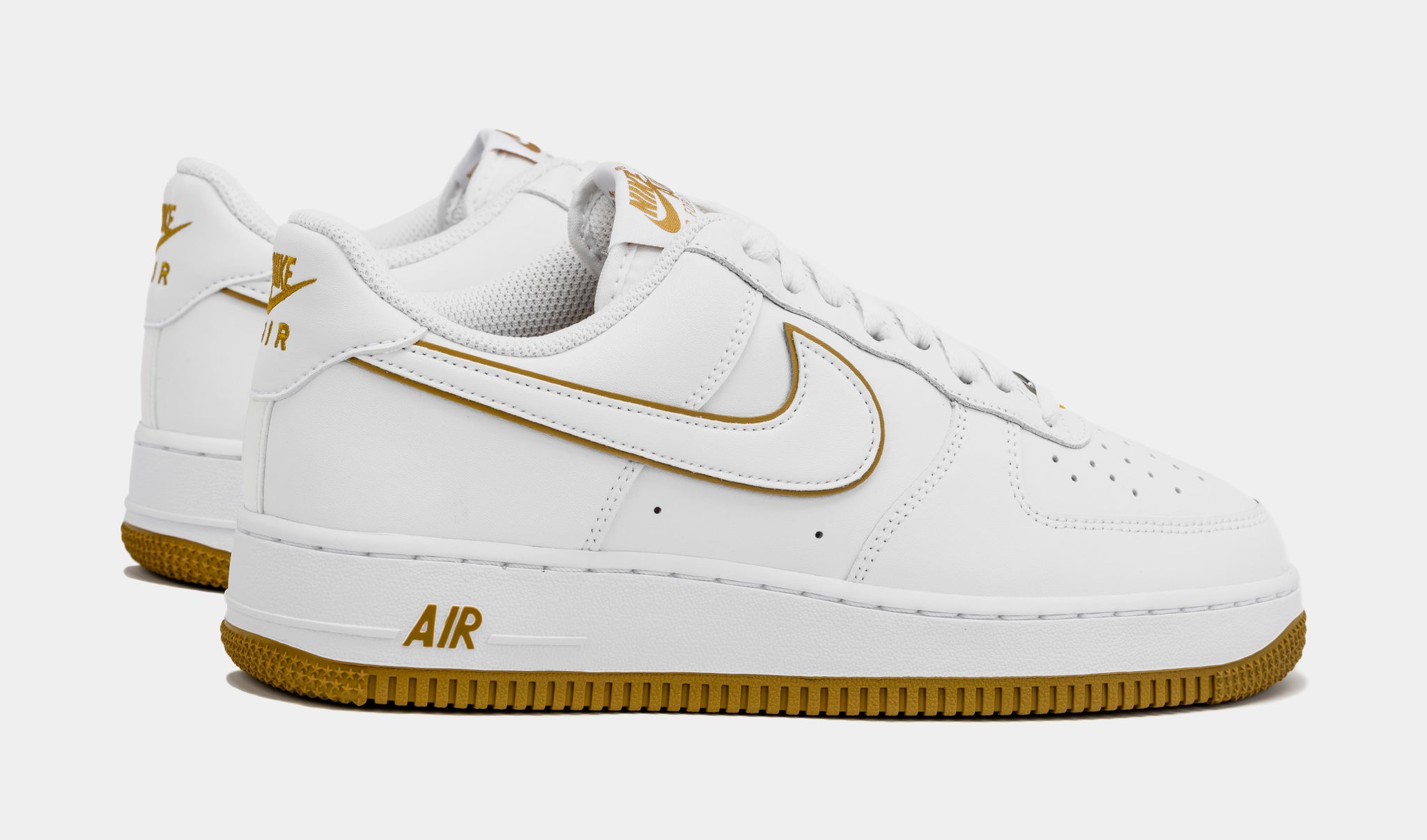 Nike air force 1 hotsell low white/orange men's shoes